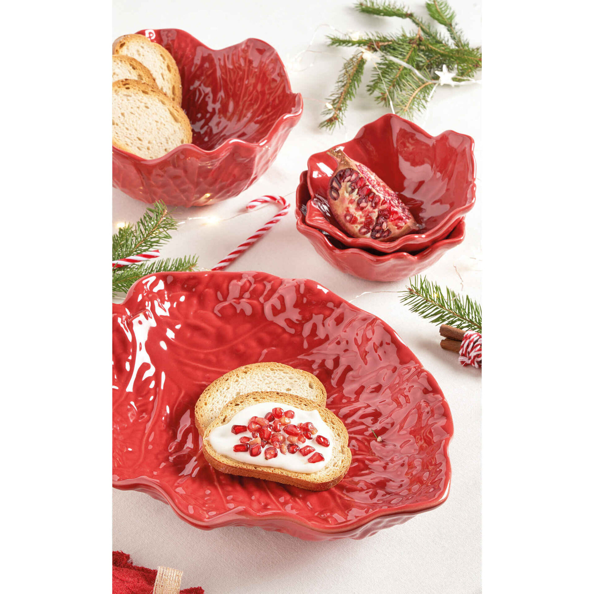 Taça 15,5cm Vermelha Aveiro