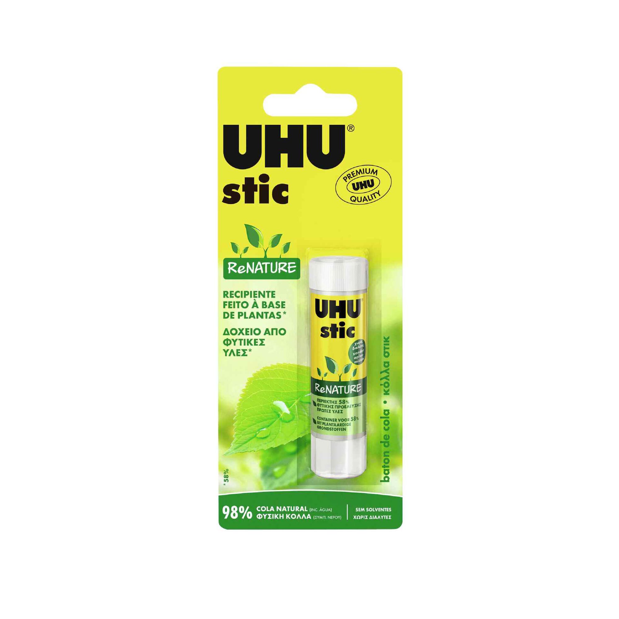 Tubo de Cola Stic Renature 8,2g UHU