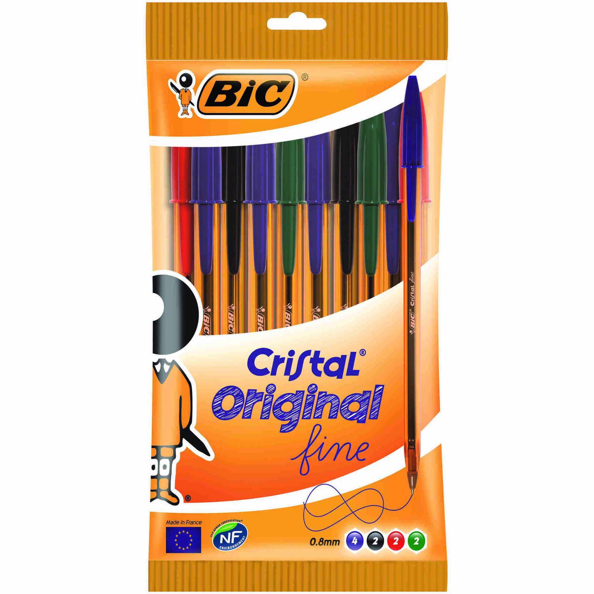 Esferogr&aacute;fica Cristal Fine 4 Cores Bic