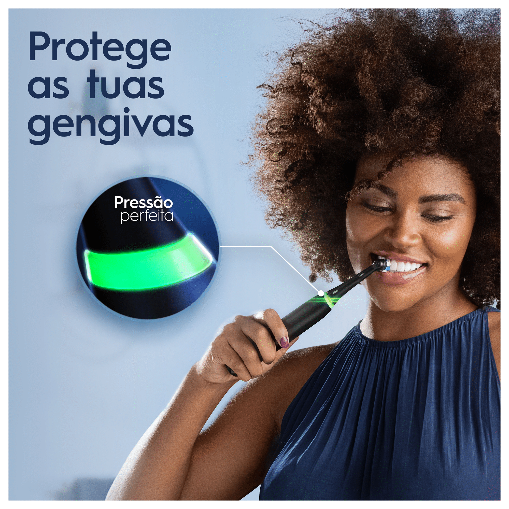 Escova de Dentes Elétrica iO3 Preta Escova de Dentes Elétrica iO3 Preta