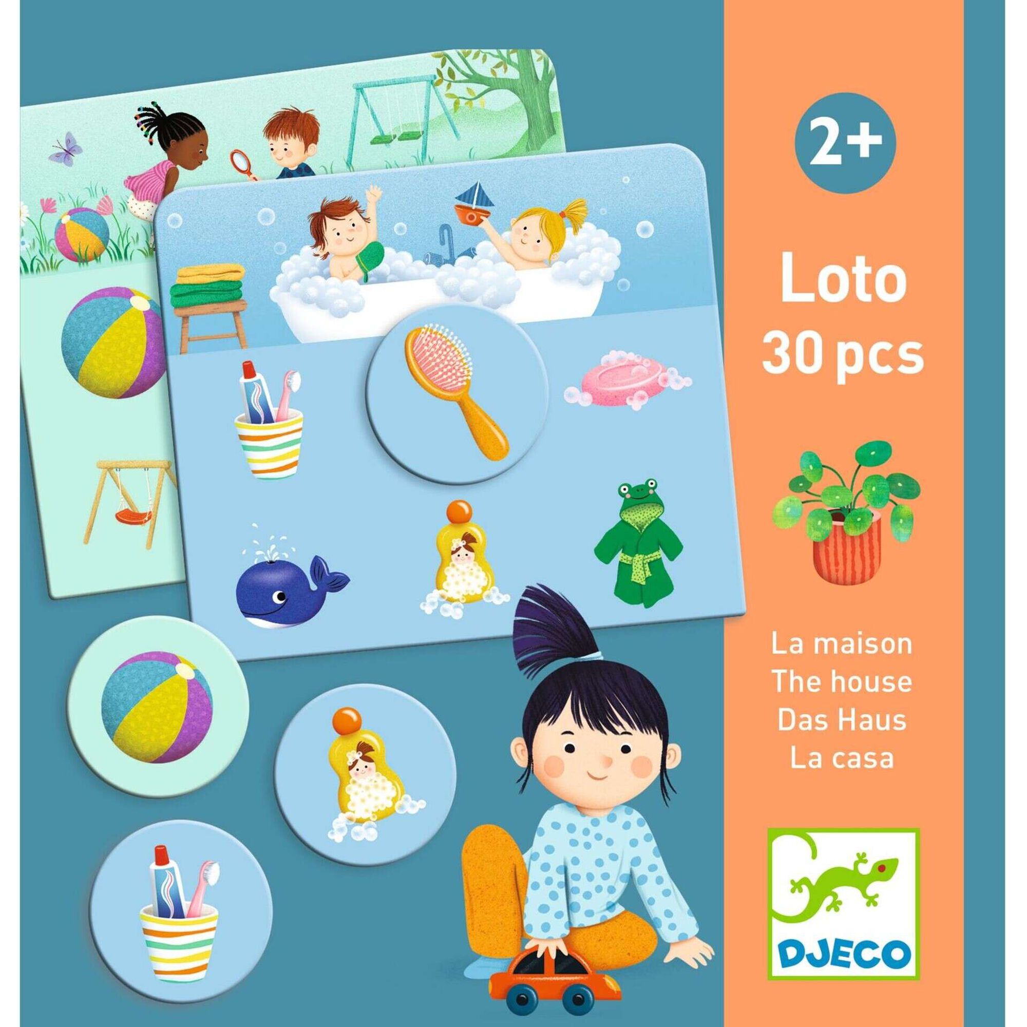 Djeco - Jogo de Loto e Mem&oacute;ria a Casa