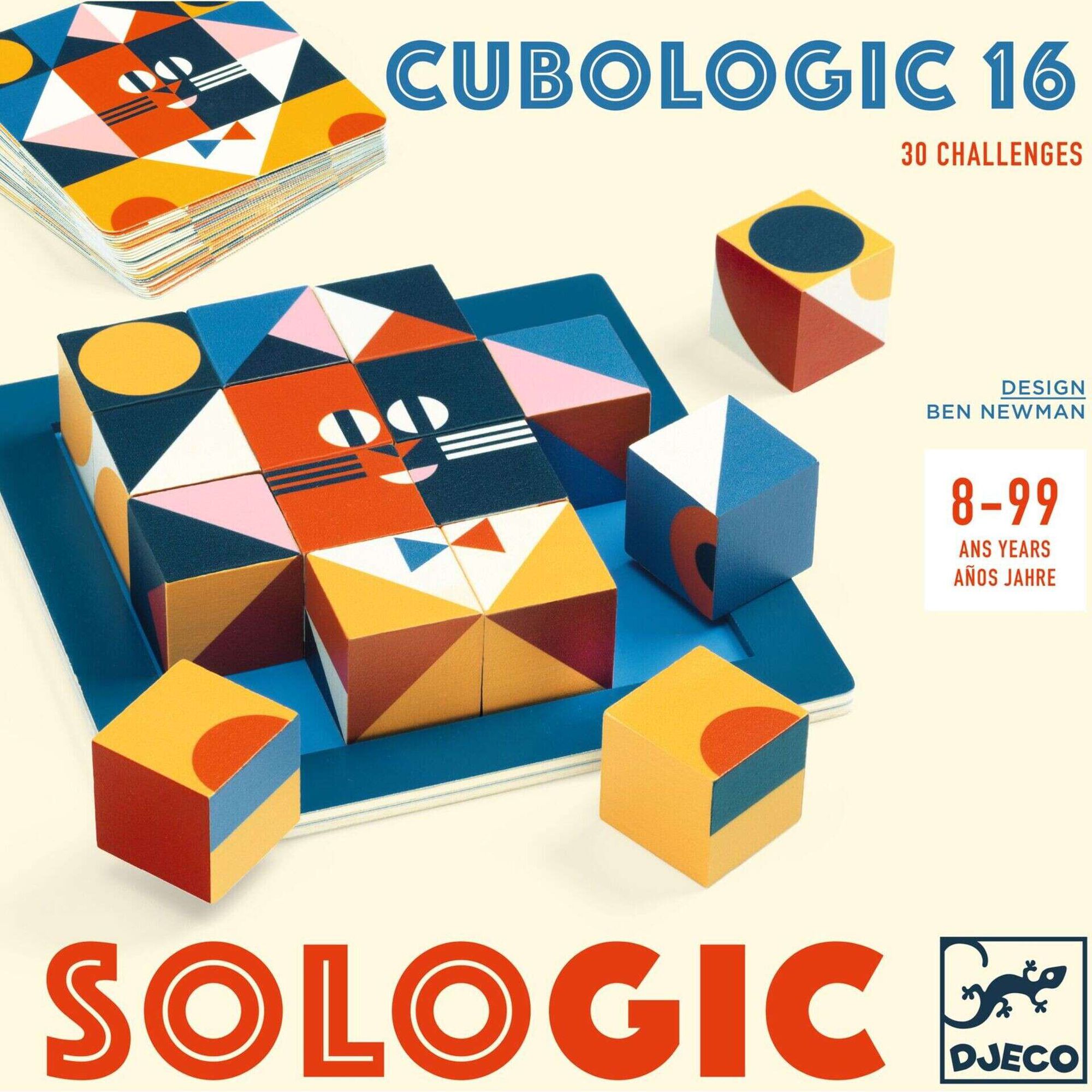 Djeco - Jogo Cubologic 16 Sologic