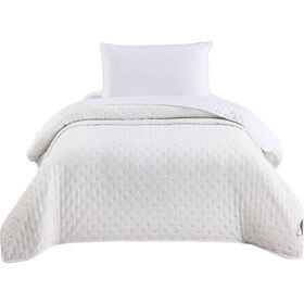 Colcha Washed Branco
