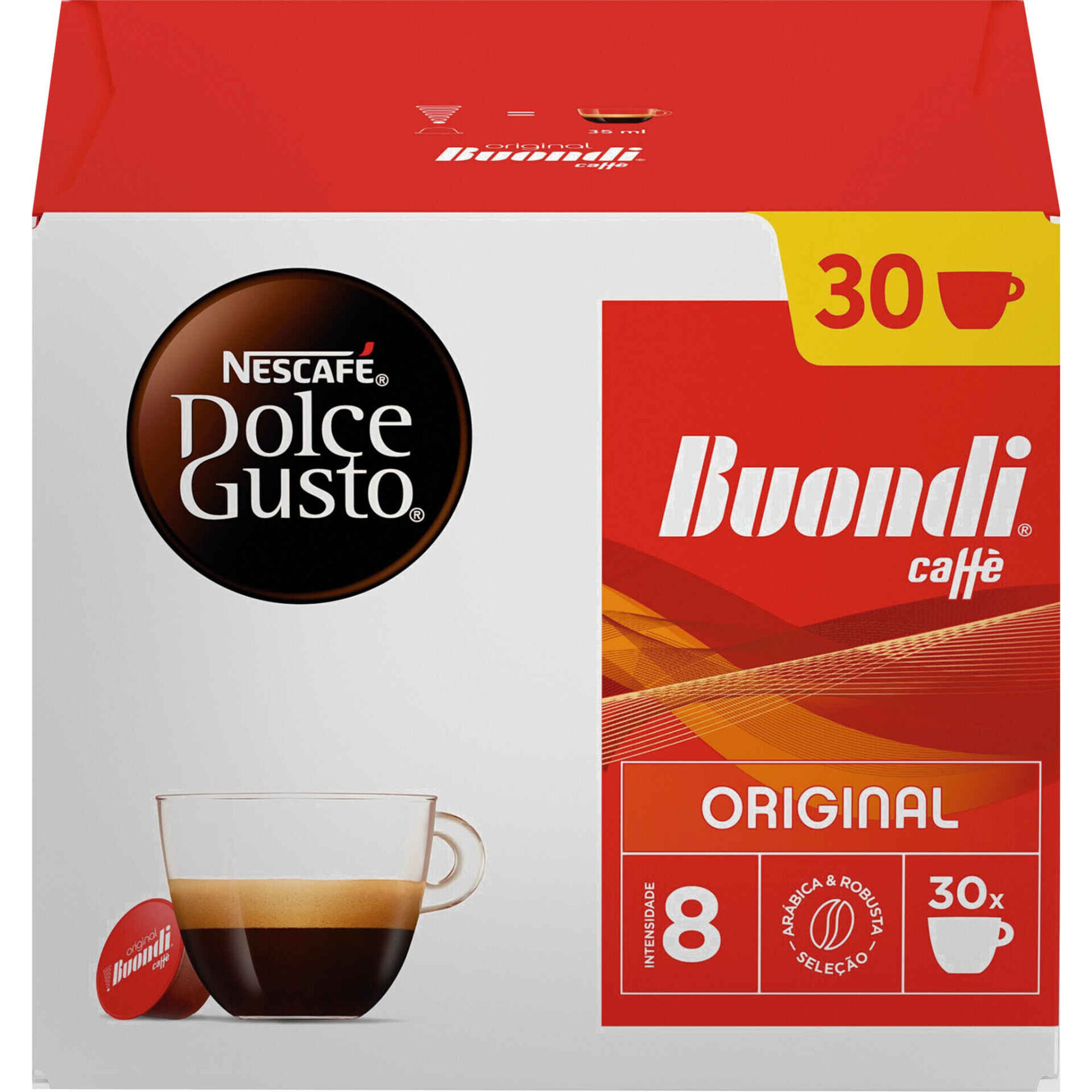 C&aacute;psulas de Caf&eacute; Buondi Int 8 Nescaf&eacute; Dolce Gusto