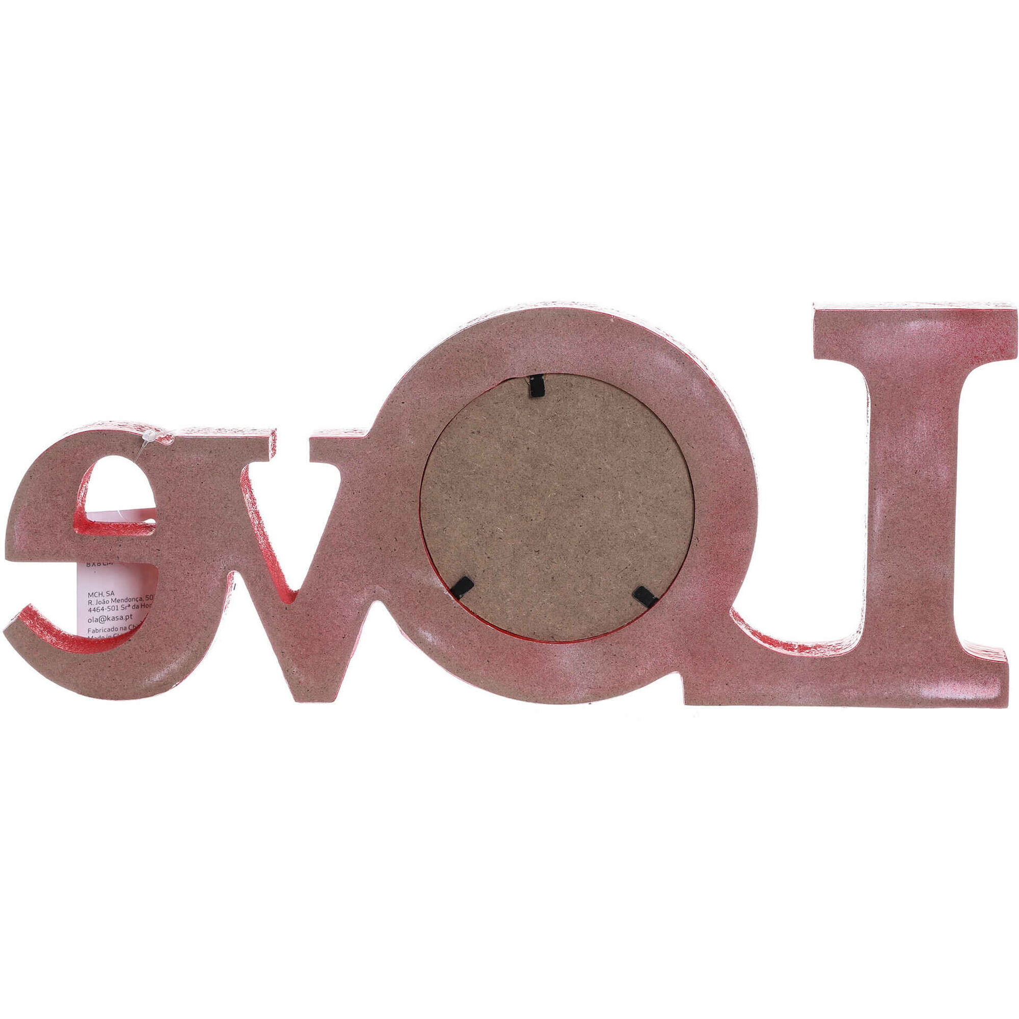 Moldura Letra Love Kasa