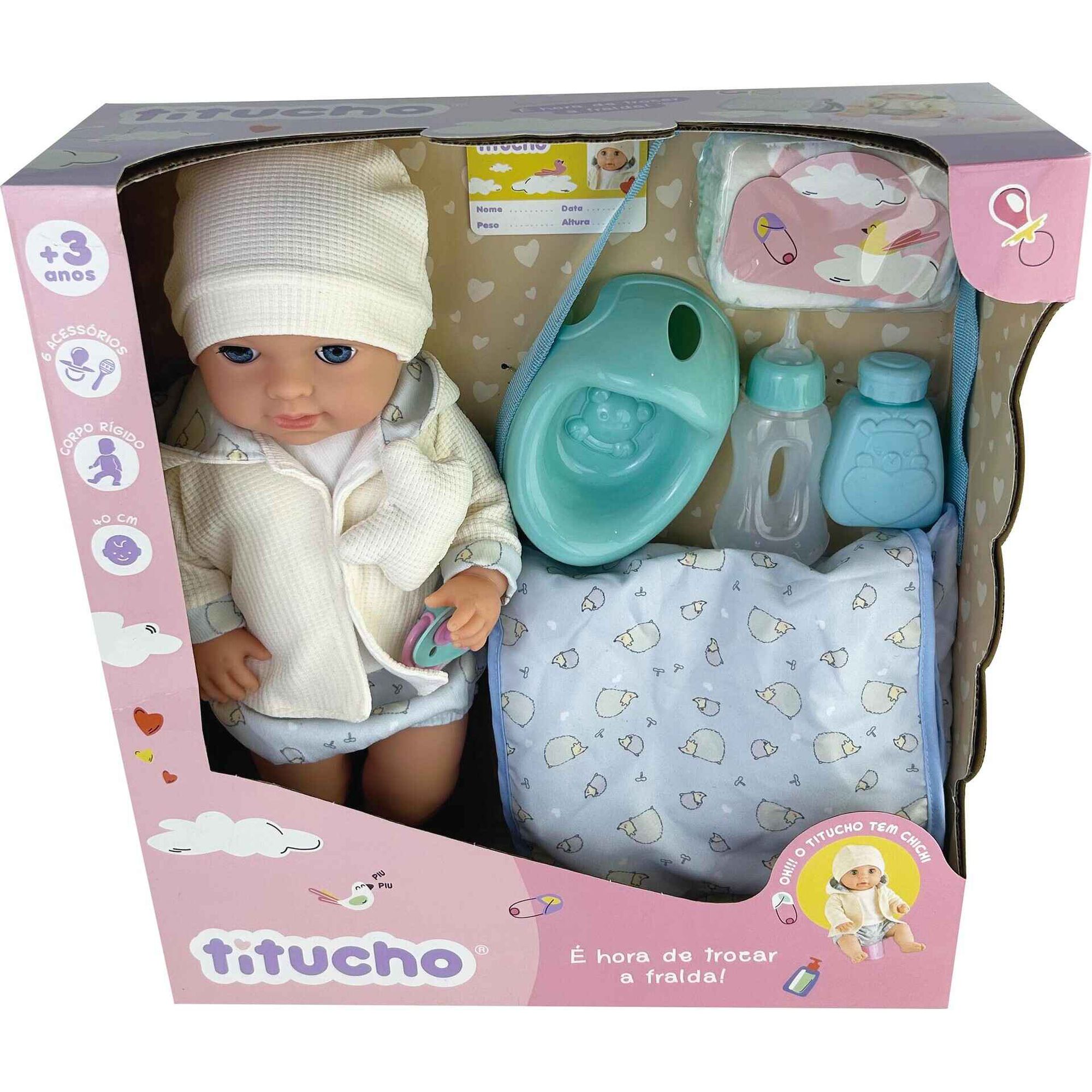 Zoko Titucho - Boneco Faz Chichi com Mudador