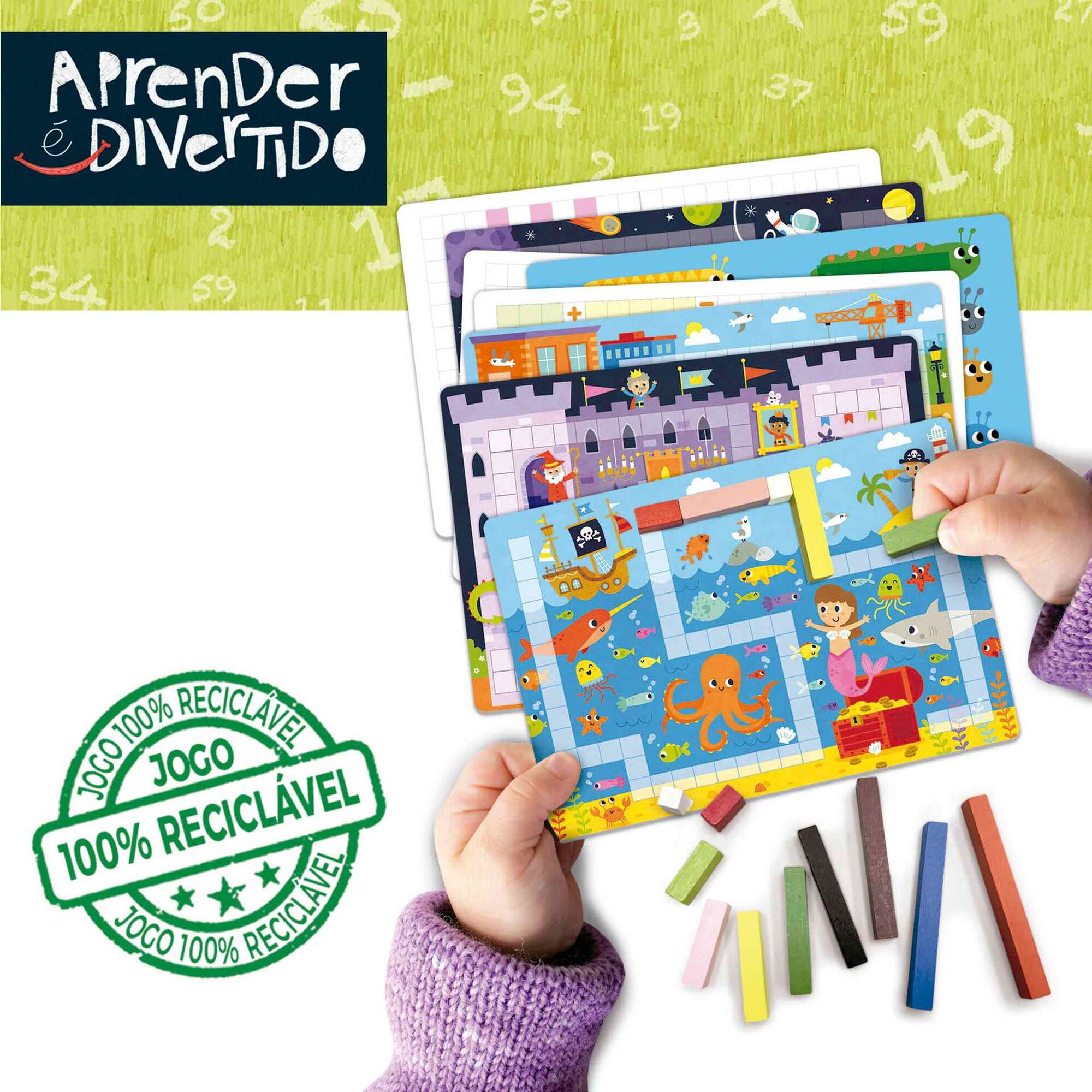 Jogo de Tabuleiro Aprender &eacute; Divertido - As Propor&ccedil;&otilde;es