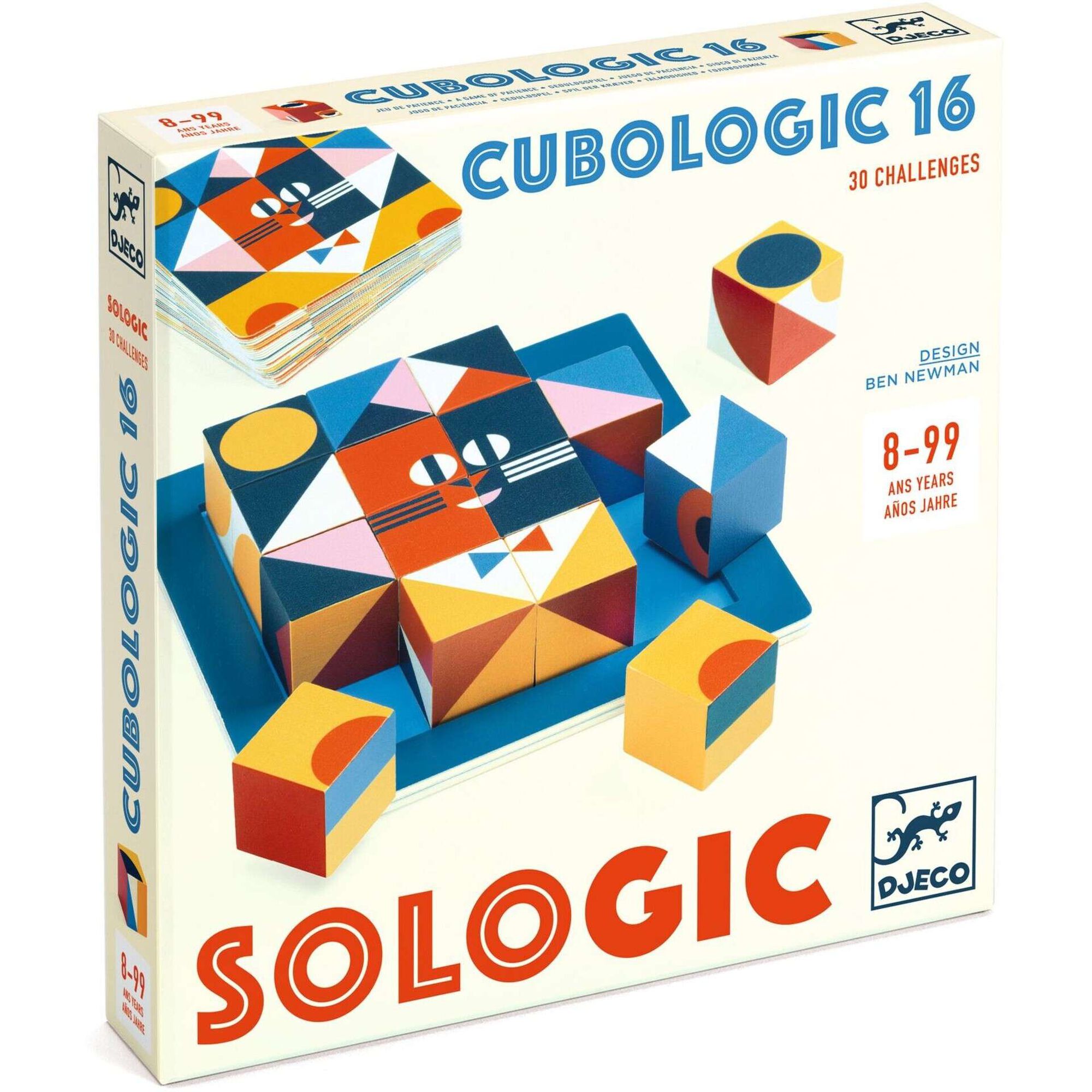 Djeco - Jogo Cubologic 16 Sologic