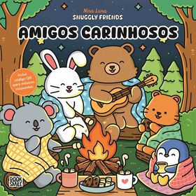Livro de Colorir - Amigos Carinhosos de Nina Luma