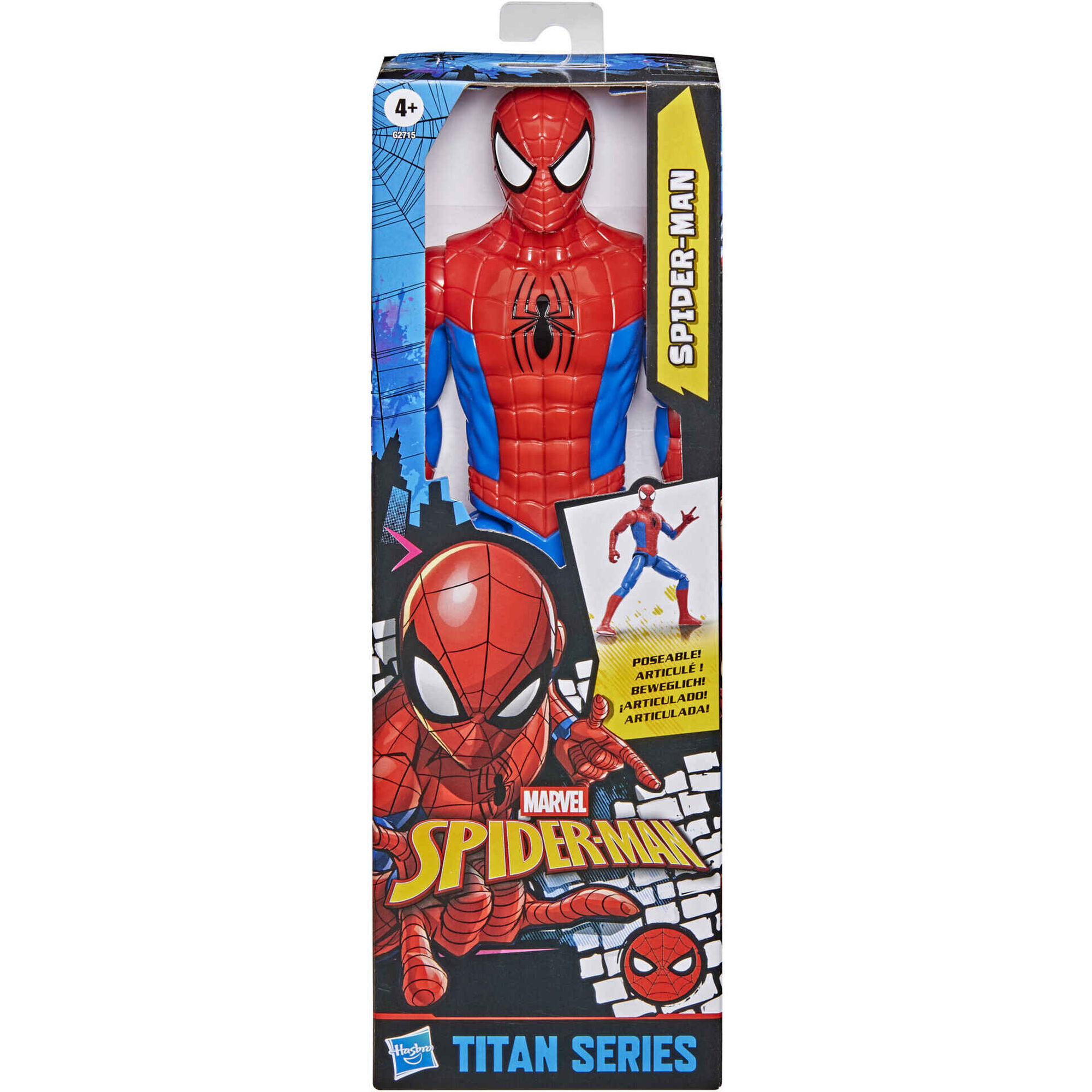Marvel - Figura Titan Series Spider-Man