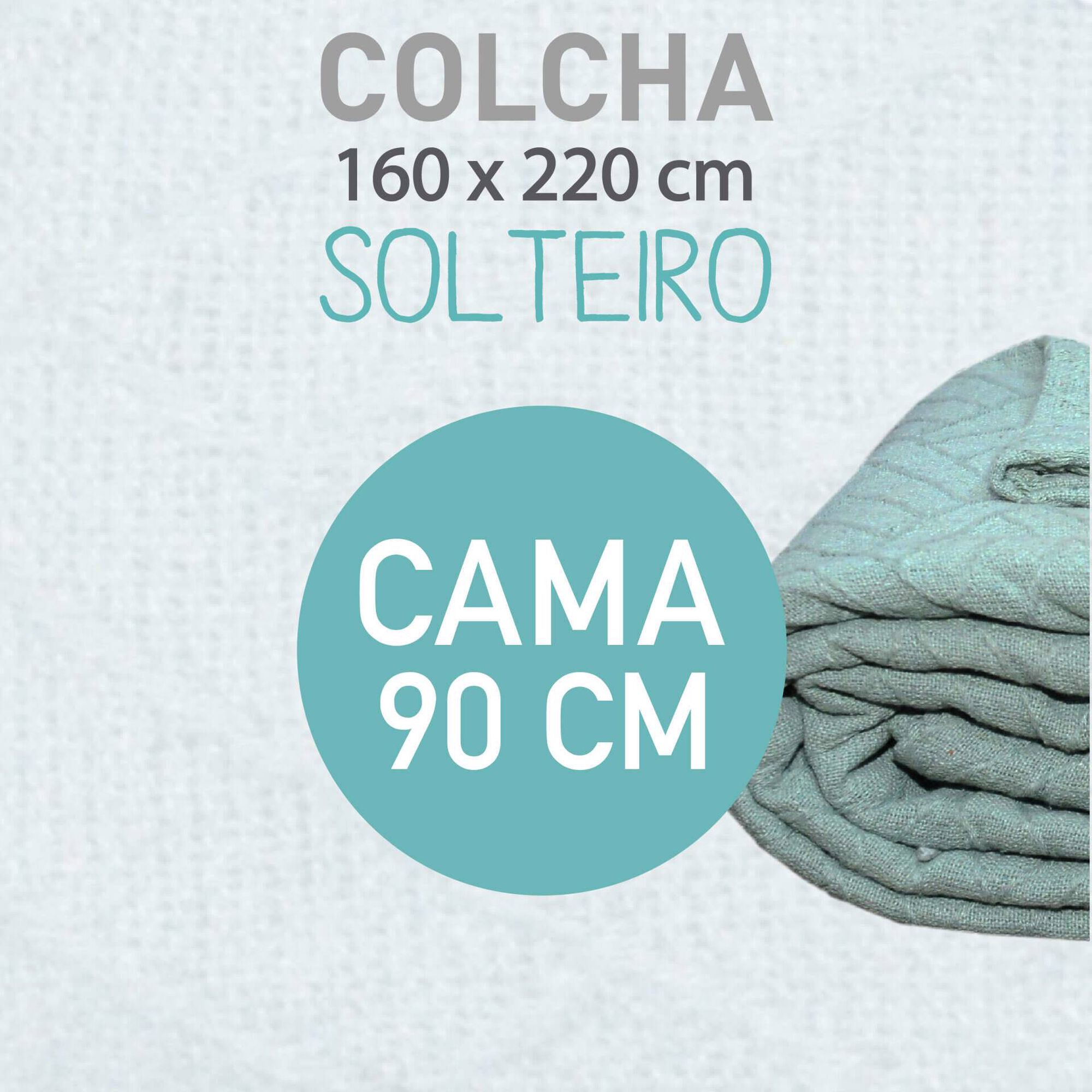 Colcha Jaquard Verde Kasa