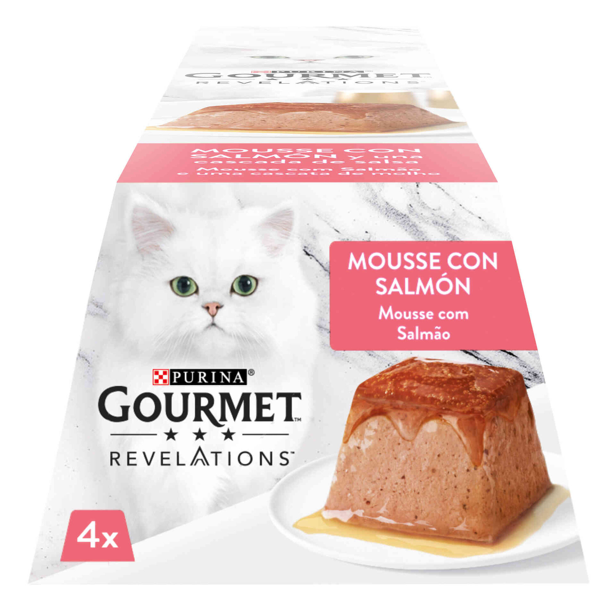 Comida Húmida para Gato Adulto Revelations Mousse Salmão Terrina Comida Húmida para Gato Adulto Revelations Mousse Salmão Terrina