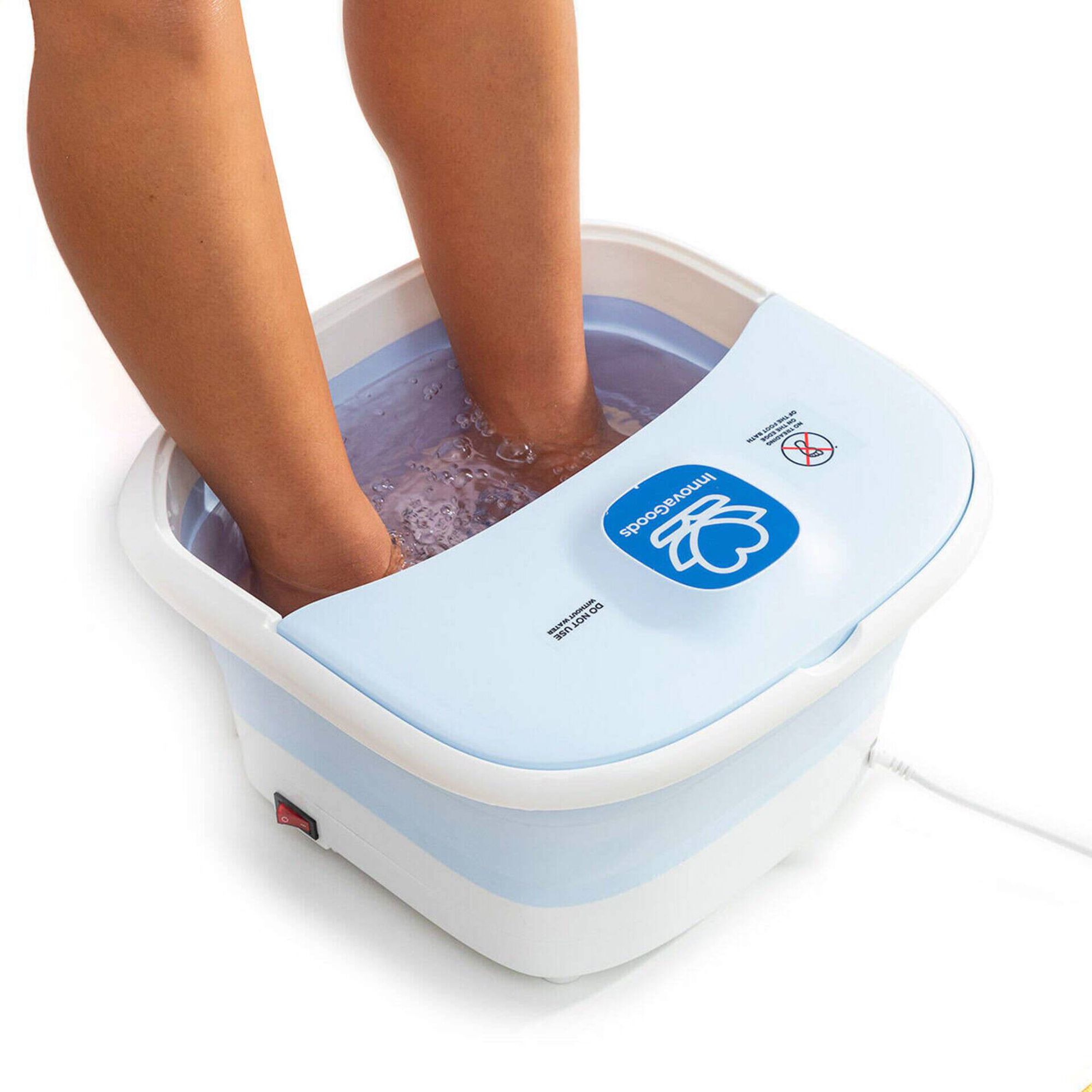 Spa para P&eacute;s Dobr&aacute;vel com Rolos e Hidromassagem InnovaGoods