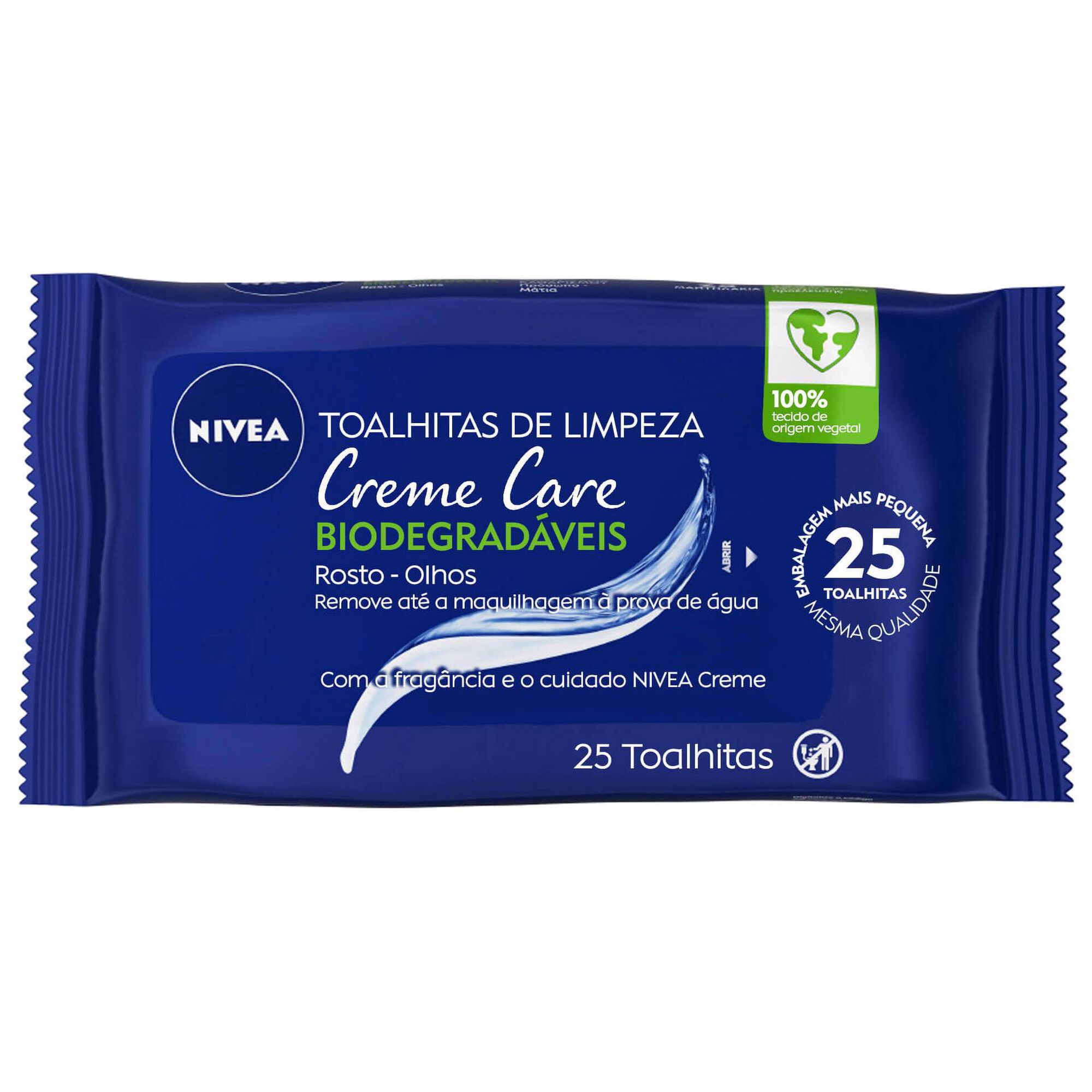 Toalhitas de Limpeza Creme Care Biodegradáveis Toalhitas de Limpeza Creme Care Biodegradáveis