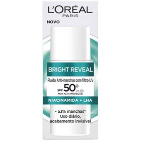 Fluído Rosto Hidratante Bright Reveal FPS50+ Anti-manchas