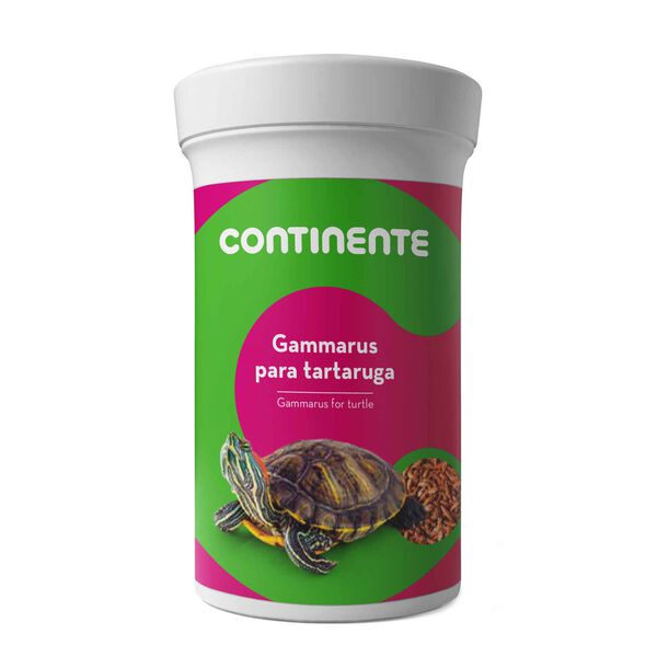Comida para Tartaruga Gammarus Continente