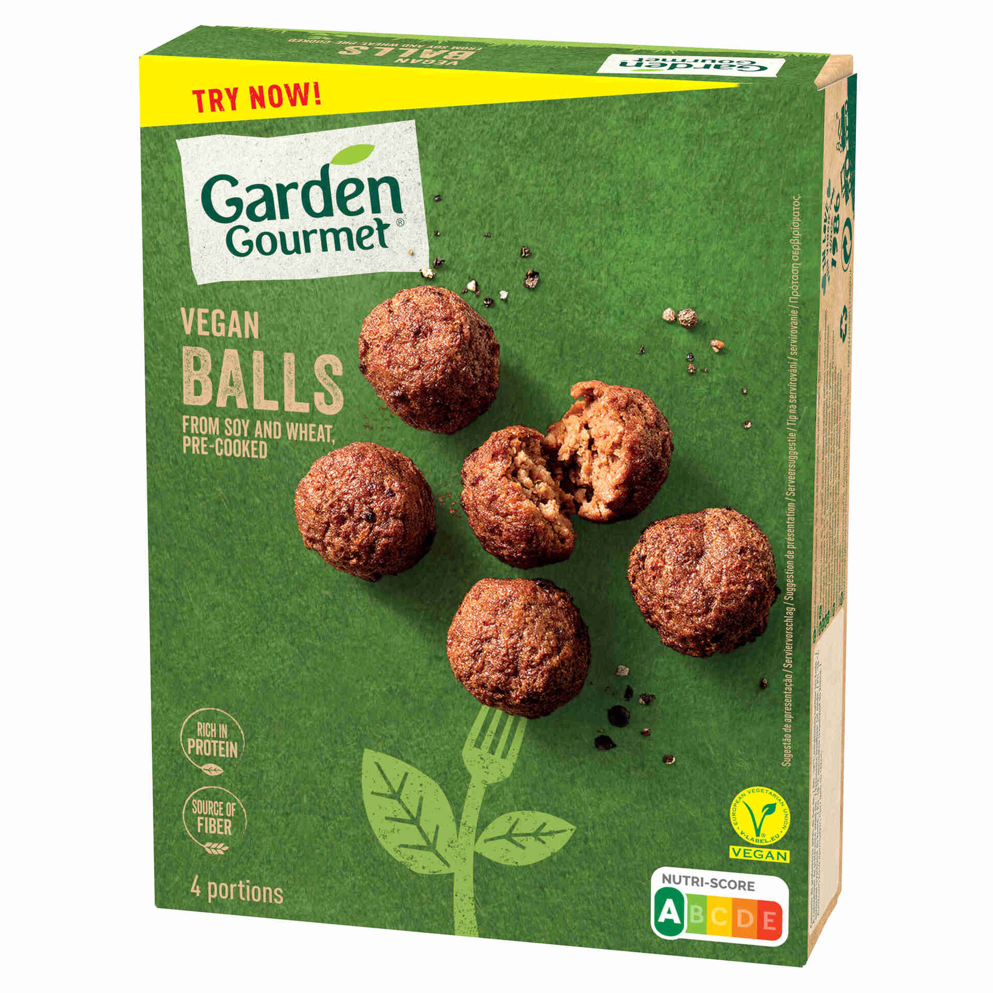 Almôndegas Vegan de Proteína Vegetal