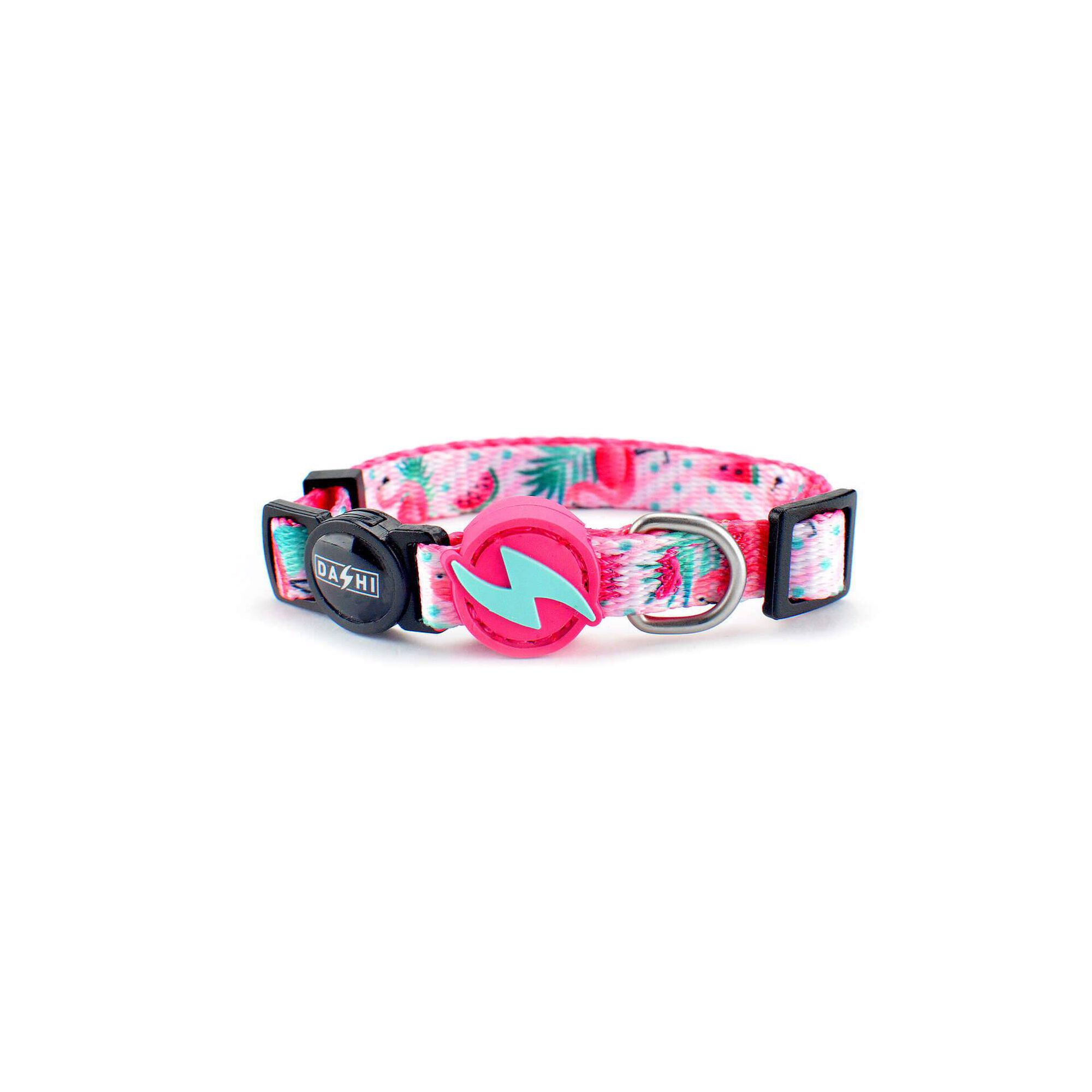 Coleira para Gato Rosa Dashi