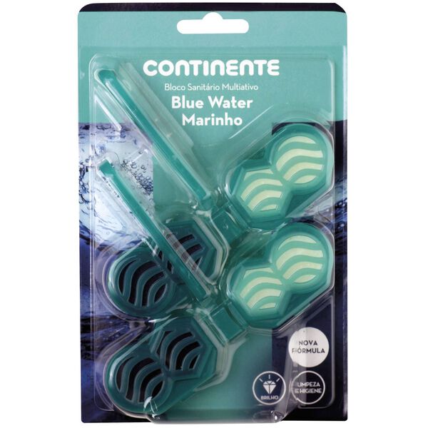 Bloco Sanitário Blue Water Marinho Continente