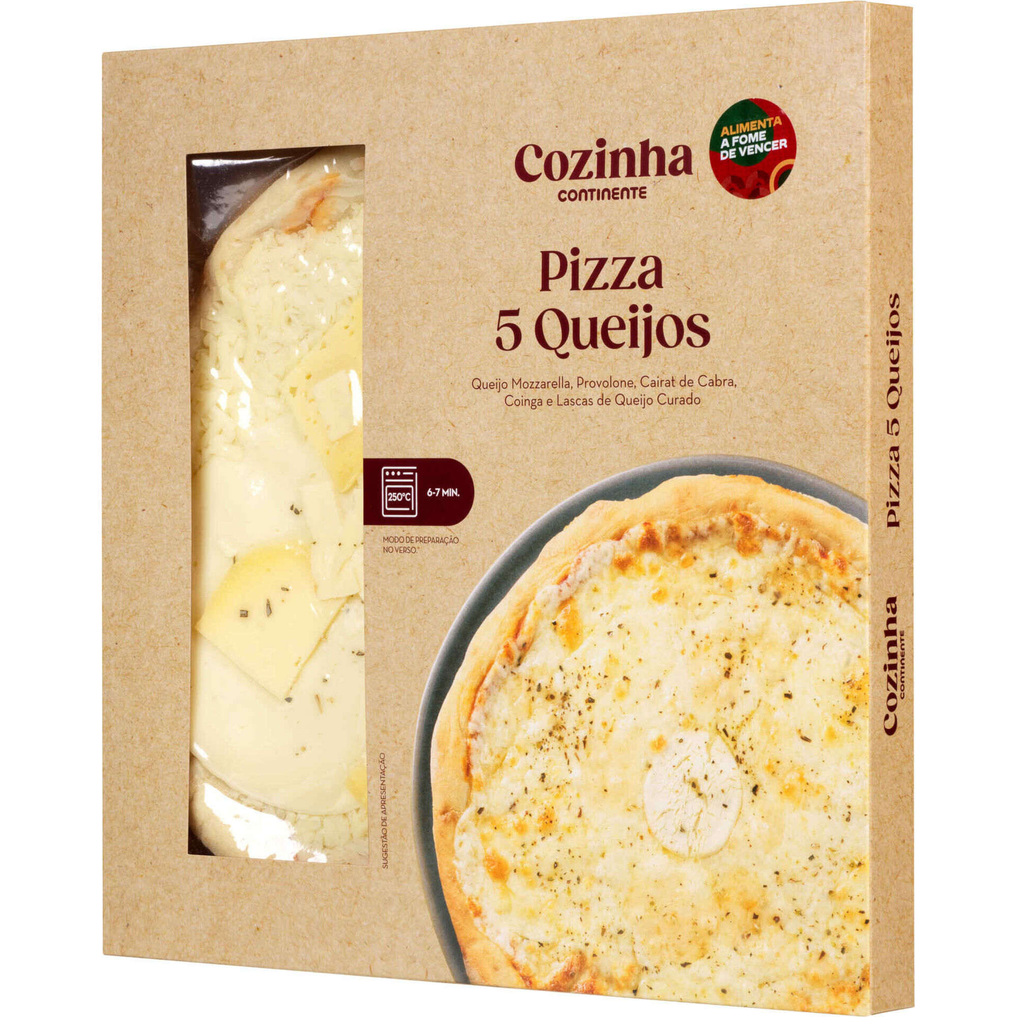 Pizza 5 Queijos Cozinha Continente