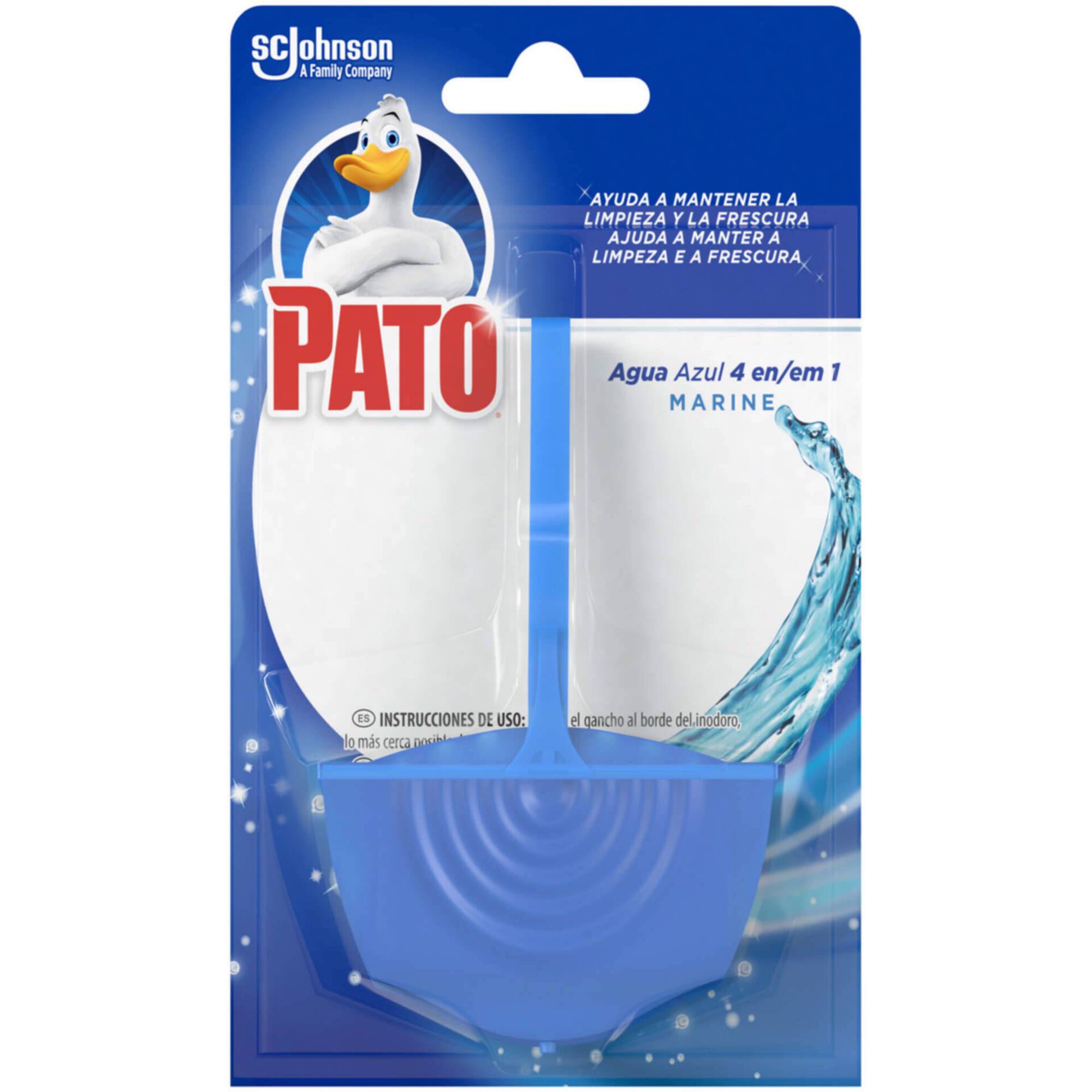 Bloco Sanitário 4 em 1 Água Azul