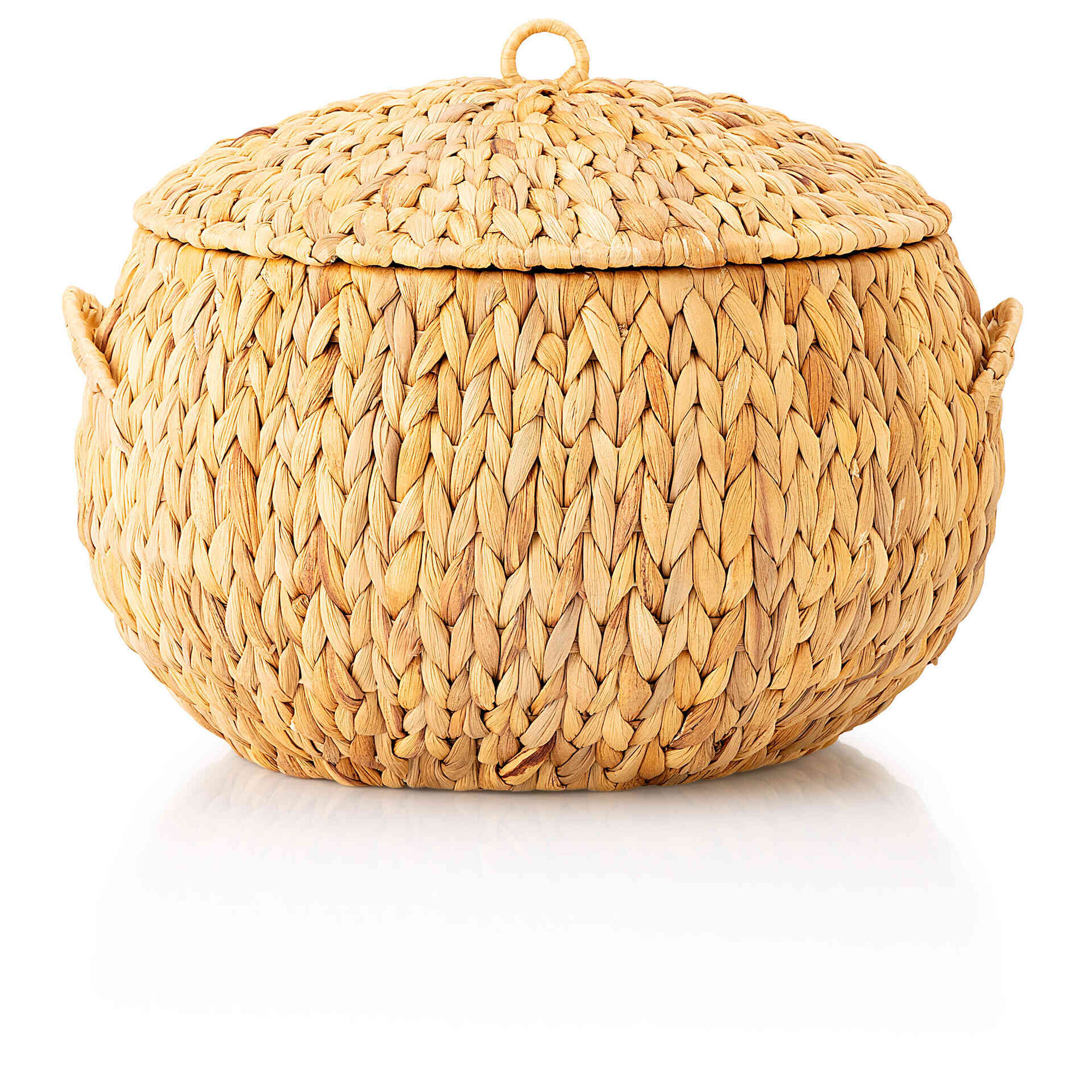 Cesto 32cm com Tampa Seagrass Cesto 32cm com Tampa Seagrass
