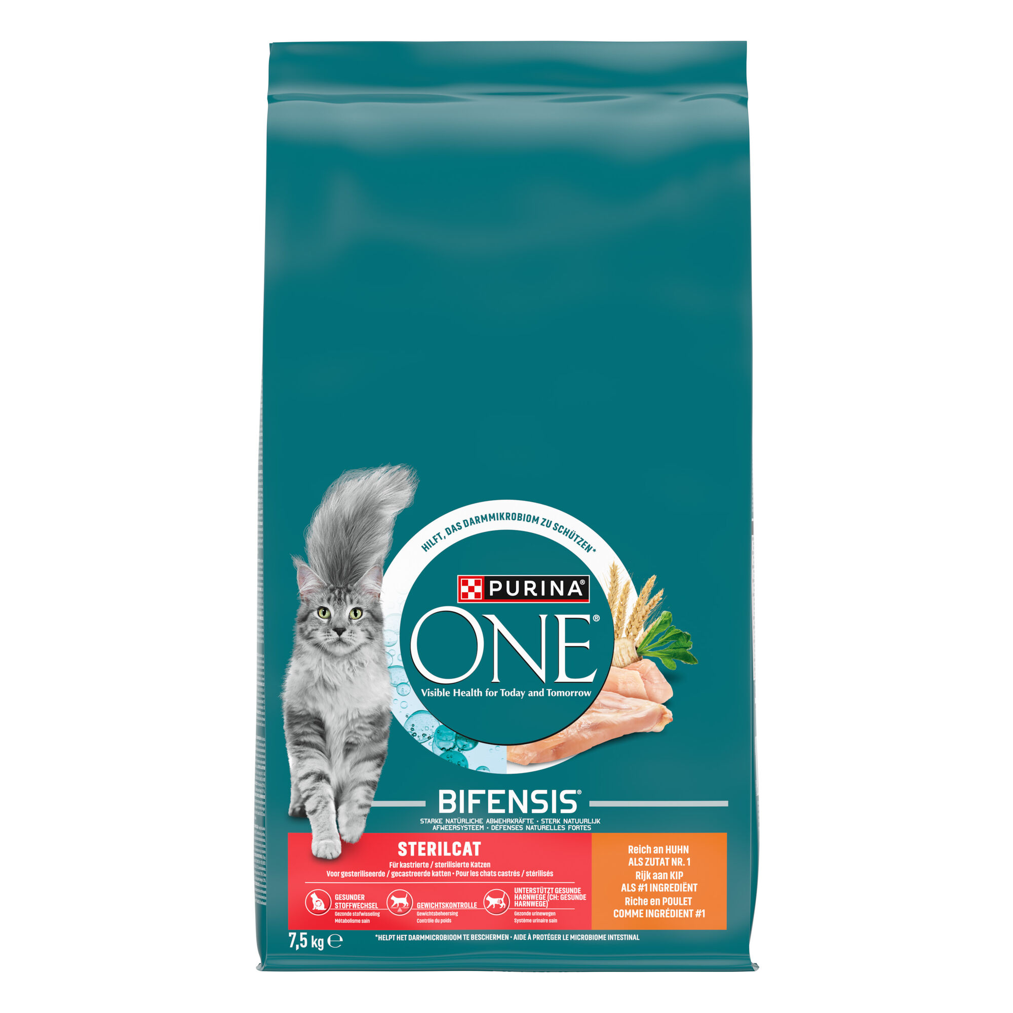 Ra&ccedil;&atilde;o para Gato Adulto Esterilizado Frango Purina One