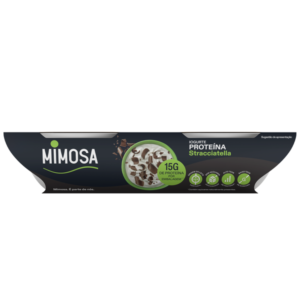 Iogurte Proteína Stracciatella Mimosa