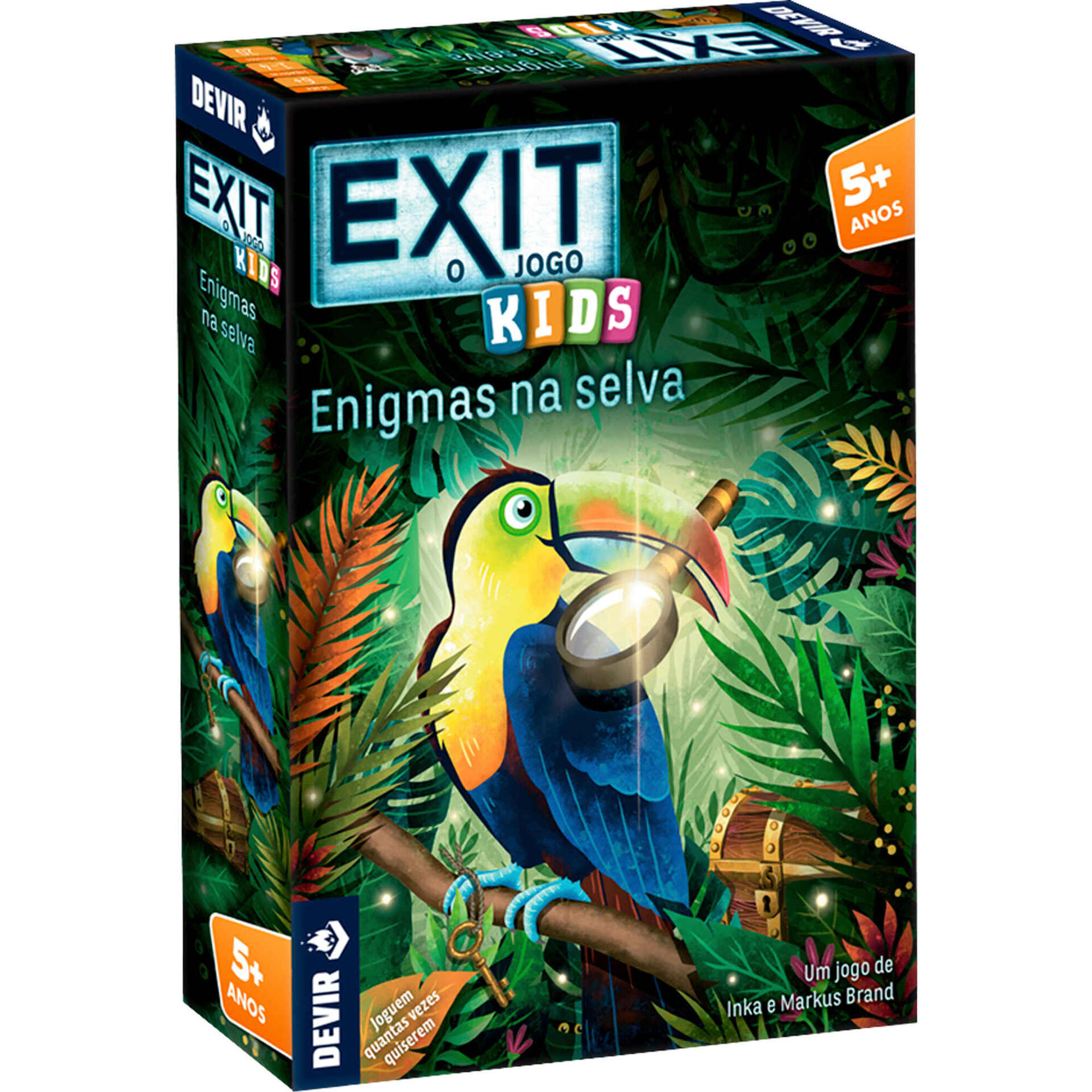 Jogo Exit Kids - Enigmas da Selva Jogo Exit Kids - Enigmas da Selva