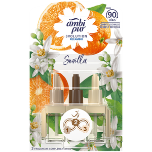 Ambientador Recarga Elétrico 3volution Sevilha Ambipur