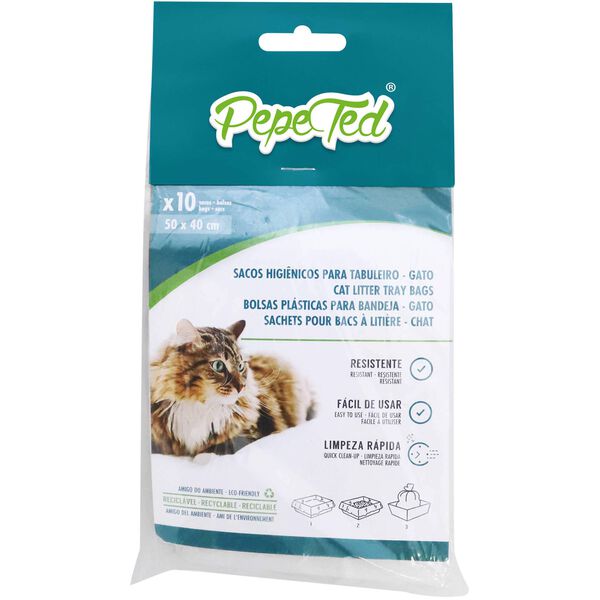 Sacos Higénicos para Tabuleiro Pepeted
