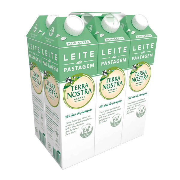 Leite de Pastagem Meio Gordo Terra Nostra