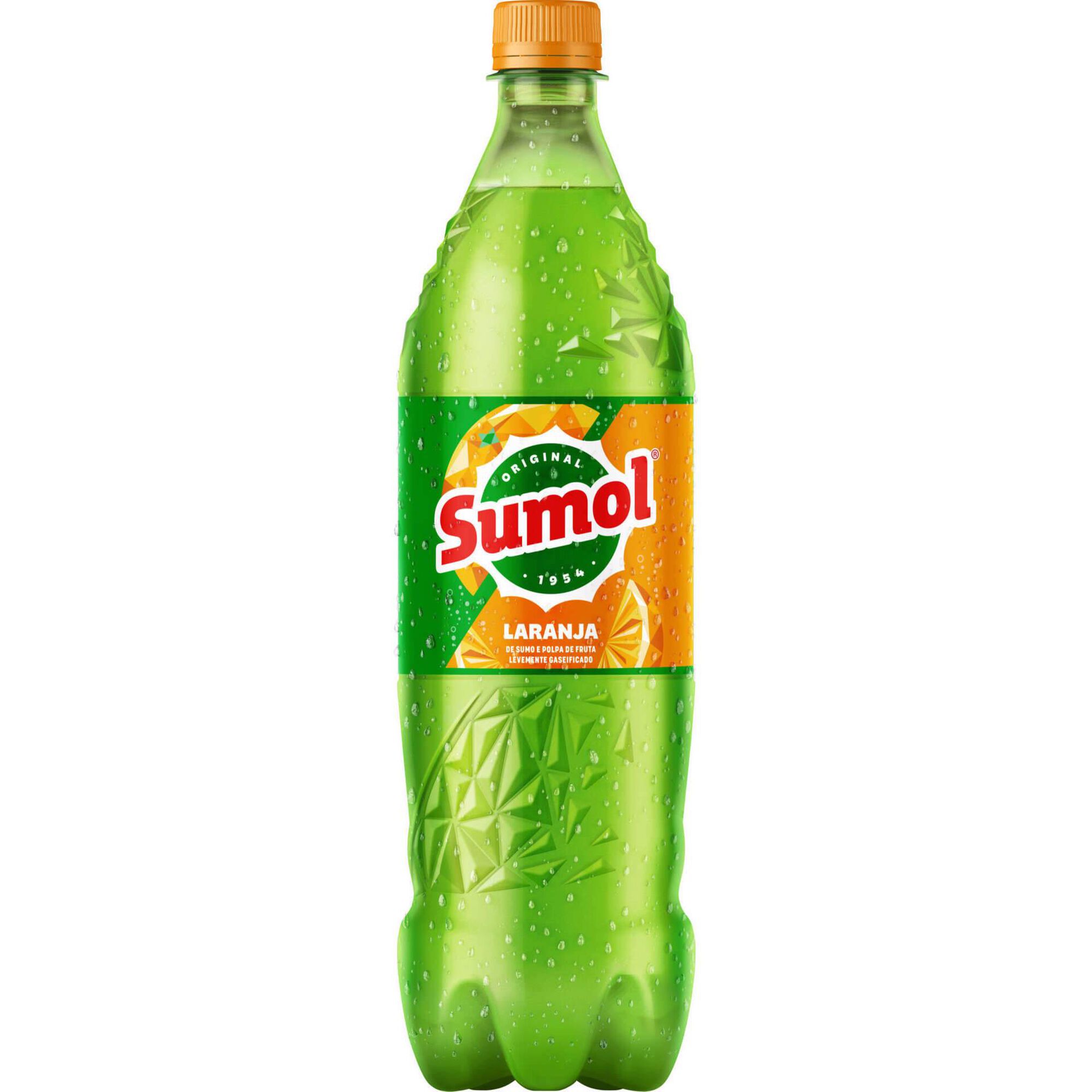 Refrigerante com G&aacute;s Laranja Sumol
