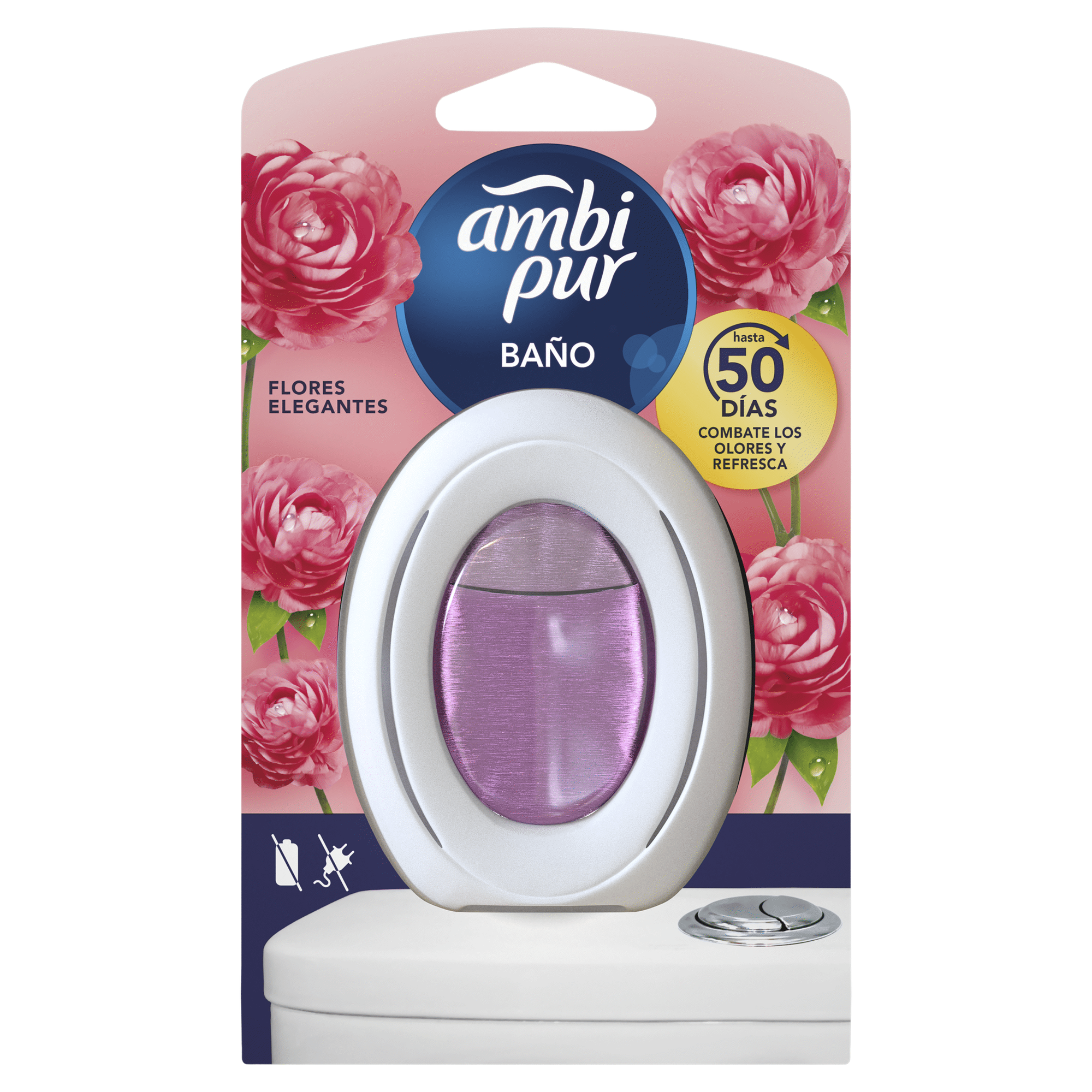 Ambientador Absorve Odores Flores Elegantes Ambipur