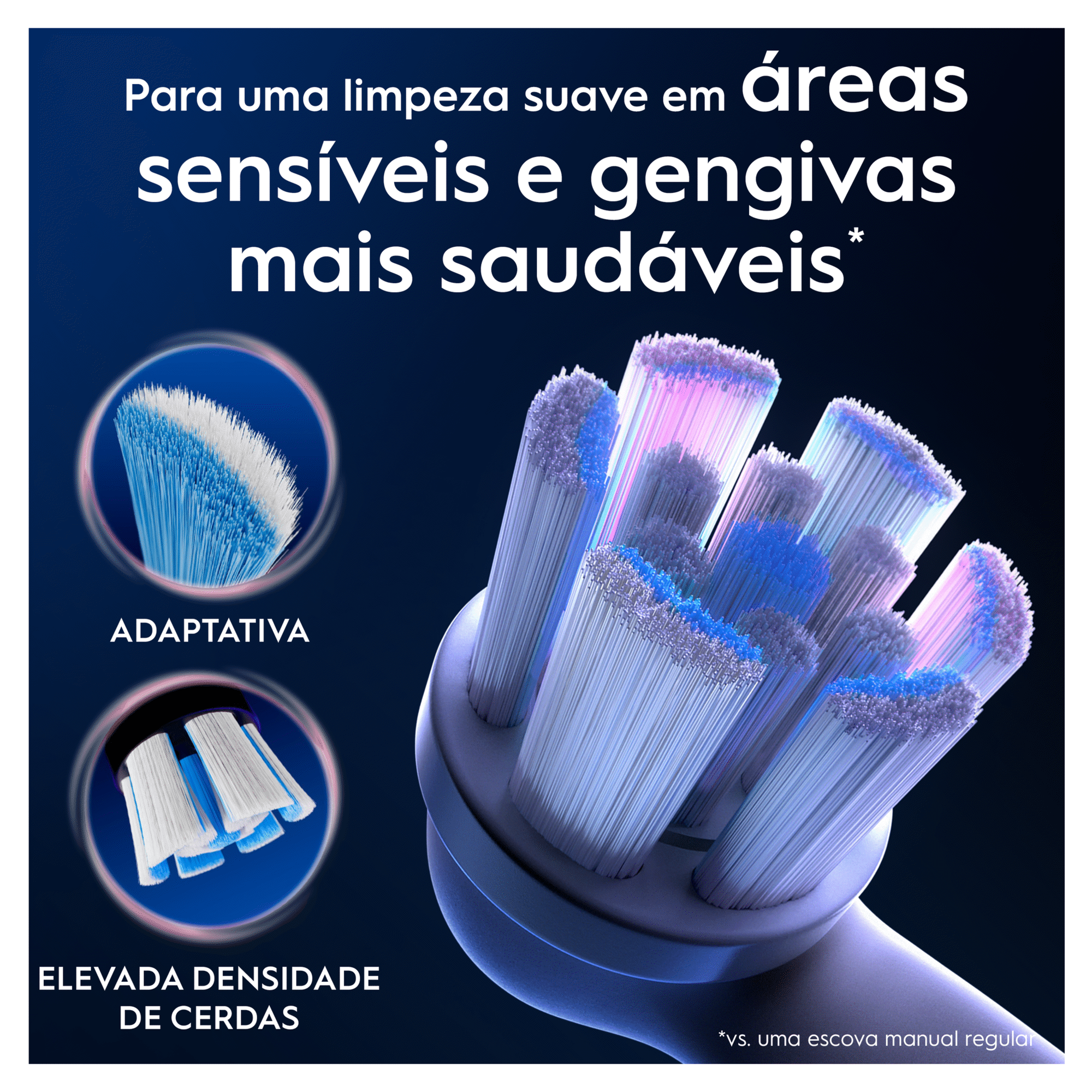 Recarga Escova de Dentes Elétrica iO Gentle Care
