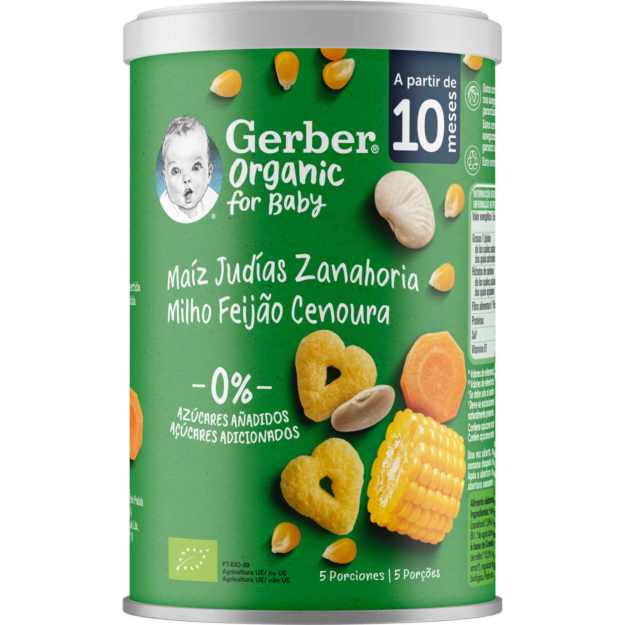 Snack para Beb&eacute; Cenoura e Laranja +10M