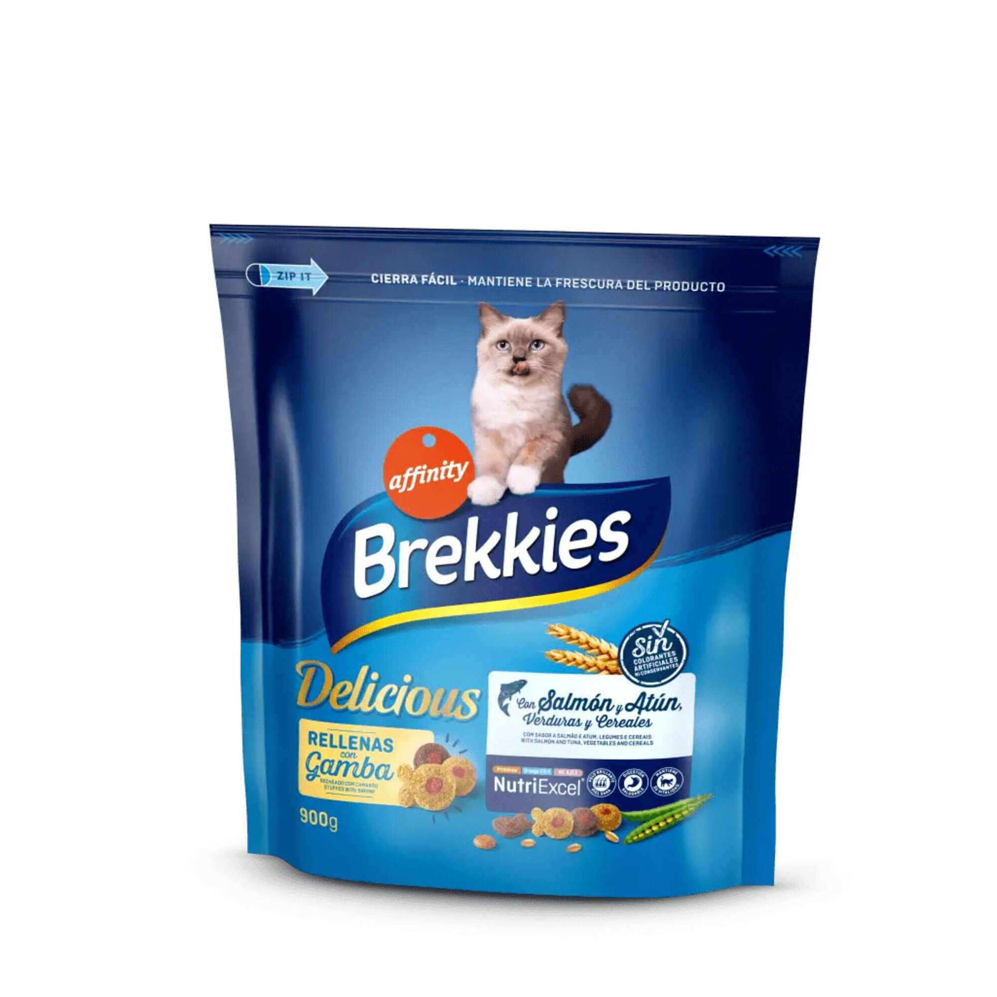 Ração para Gato Adulto Delicious Peixes