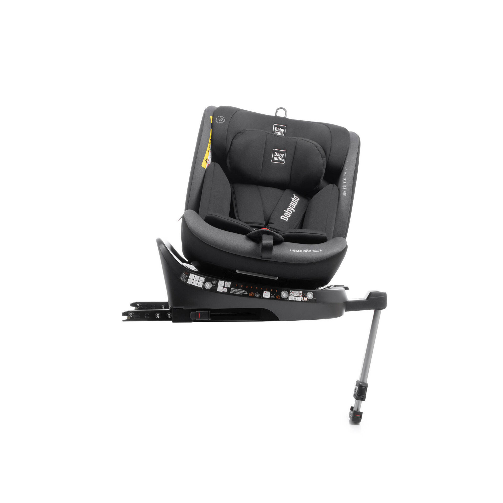 Cadeira Auto I-Size 40-150cm Isofix Rotativa Preta Aitana Cadeira Auto I-Size 40-150cm Isofix Rotativa Preta Aitana