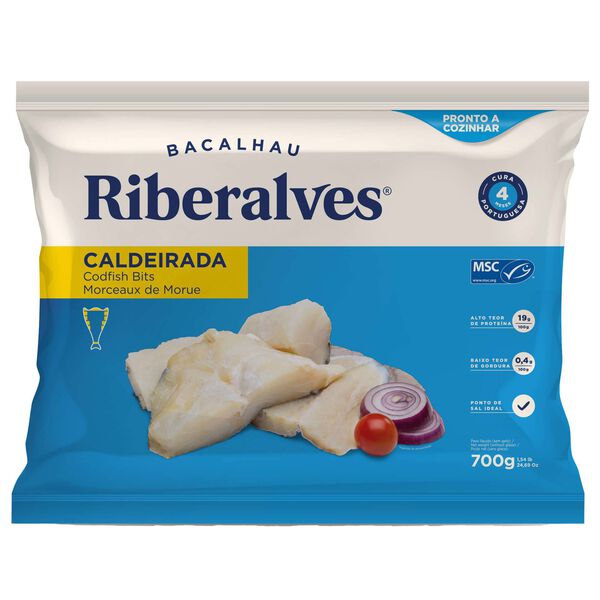 Caldeirada de Bacalhau MSC Congelado Riberalves