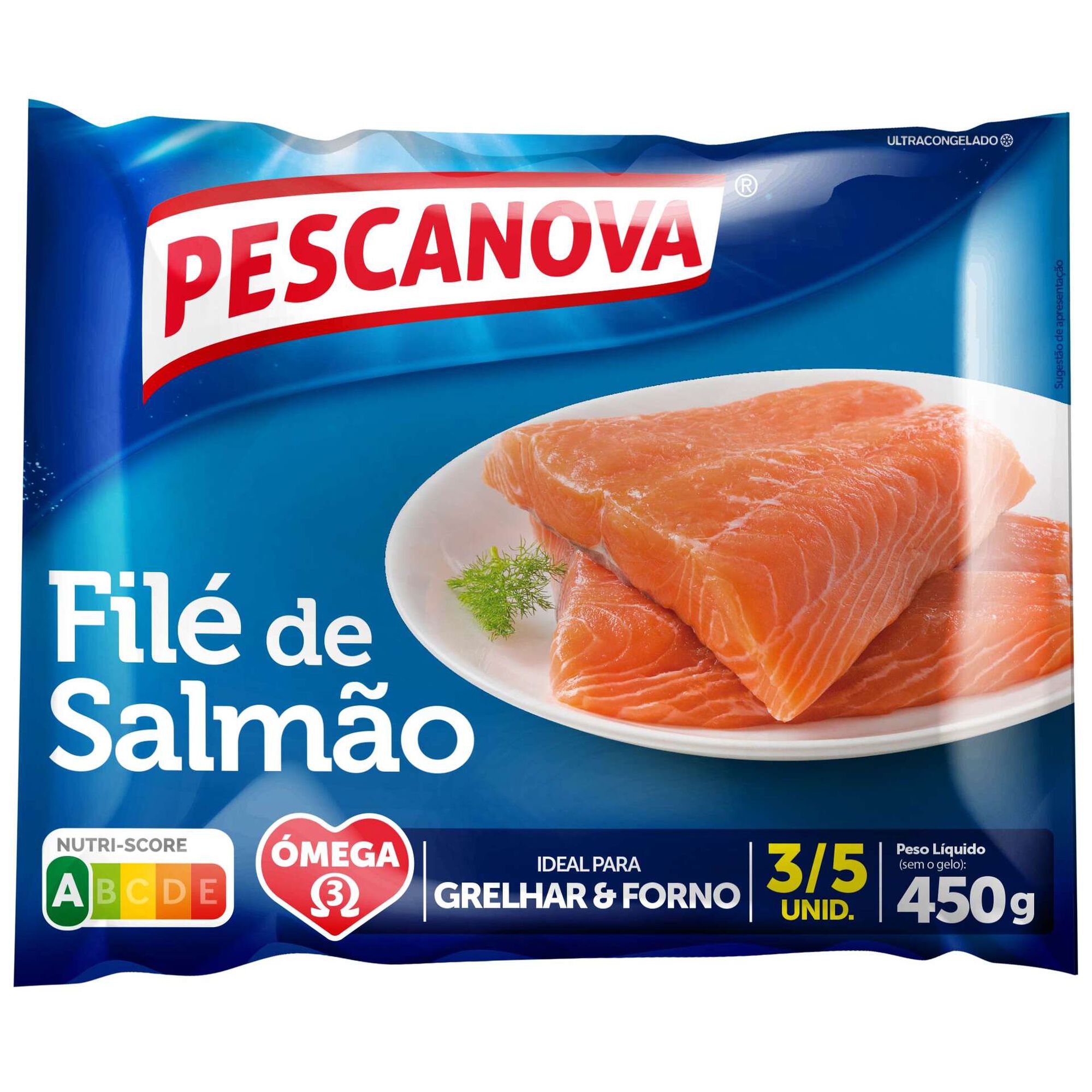 Filé de Salmão Ultracongelado