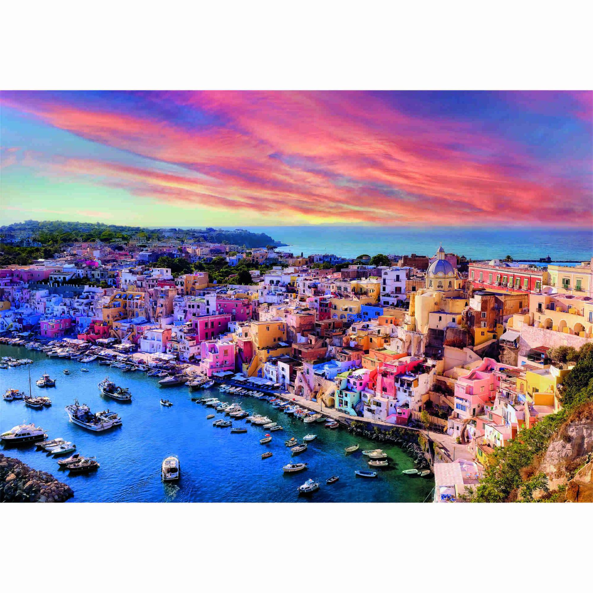 Puzzle Picturesque Procida Island 1500 Pe&ccedil;as