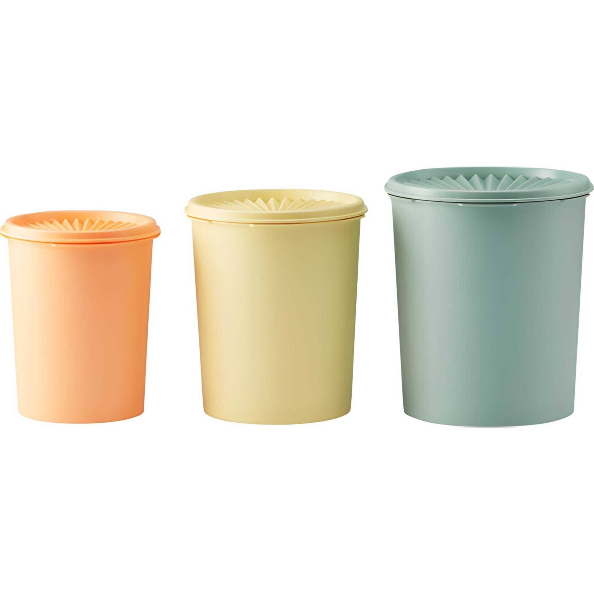 Conjunto 3 Recipientes Armazenamento Cl&aacute;ssico Tupperware