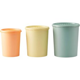 Conjunto 3 Recipientes Armazenamento Cl&aacute;ssico Tupperware
