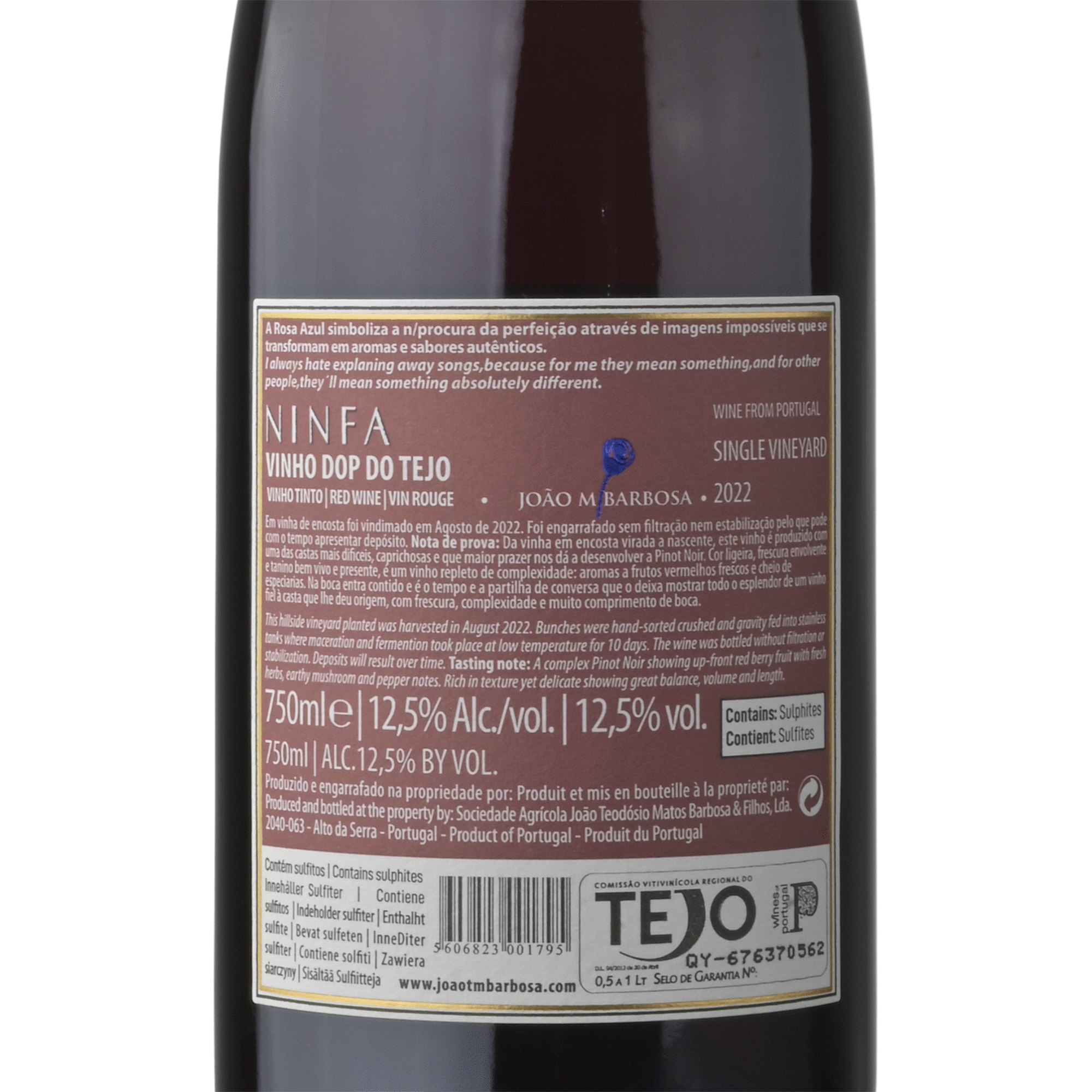 Ninfa Pinot Noir Tejo Vinho Tinto