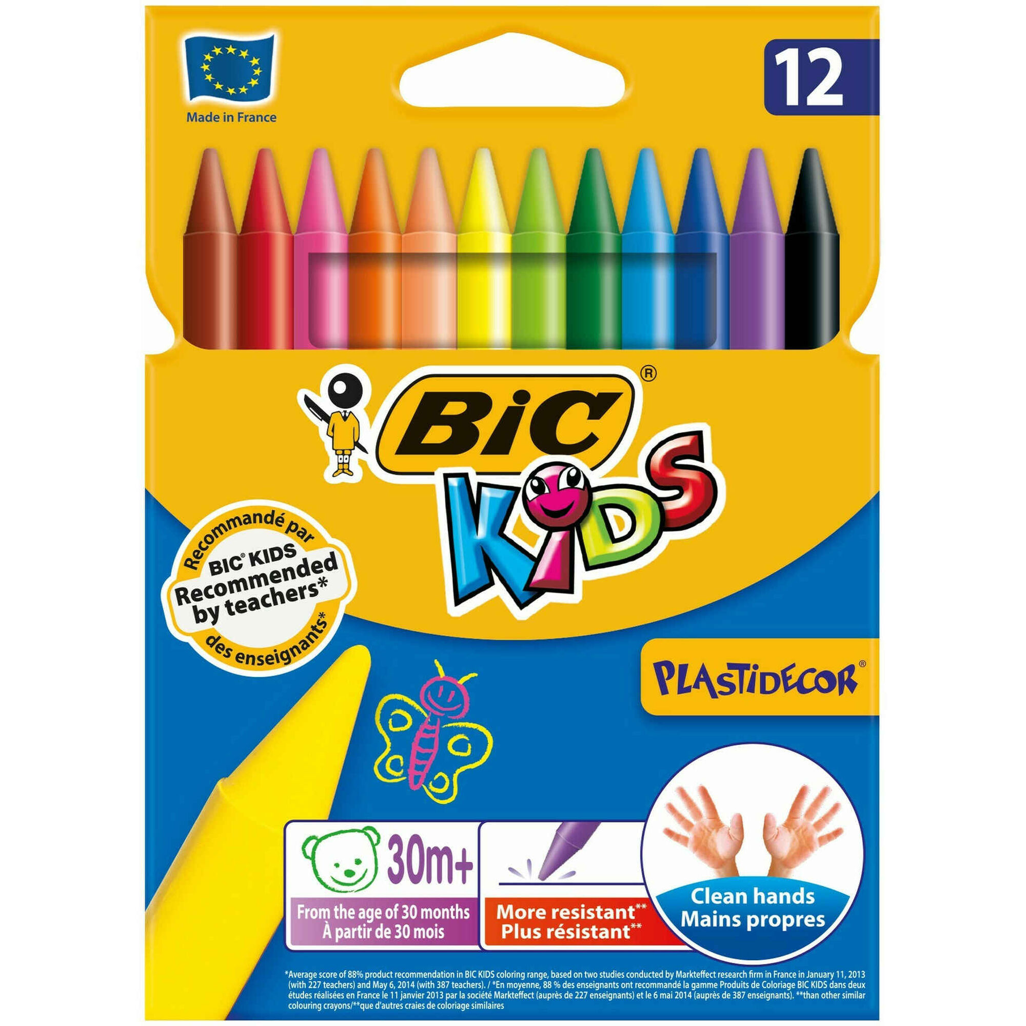 Lápis de Cera Kids Plastidecor