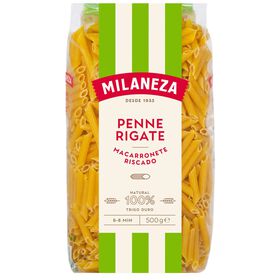 Massa Macarronete Penne Riscado Milaneza