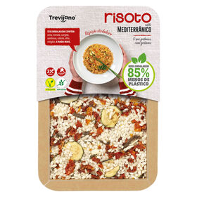 Risotto Mediterrâneo Pronto a Comer sem Sal Adicionado