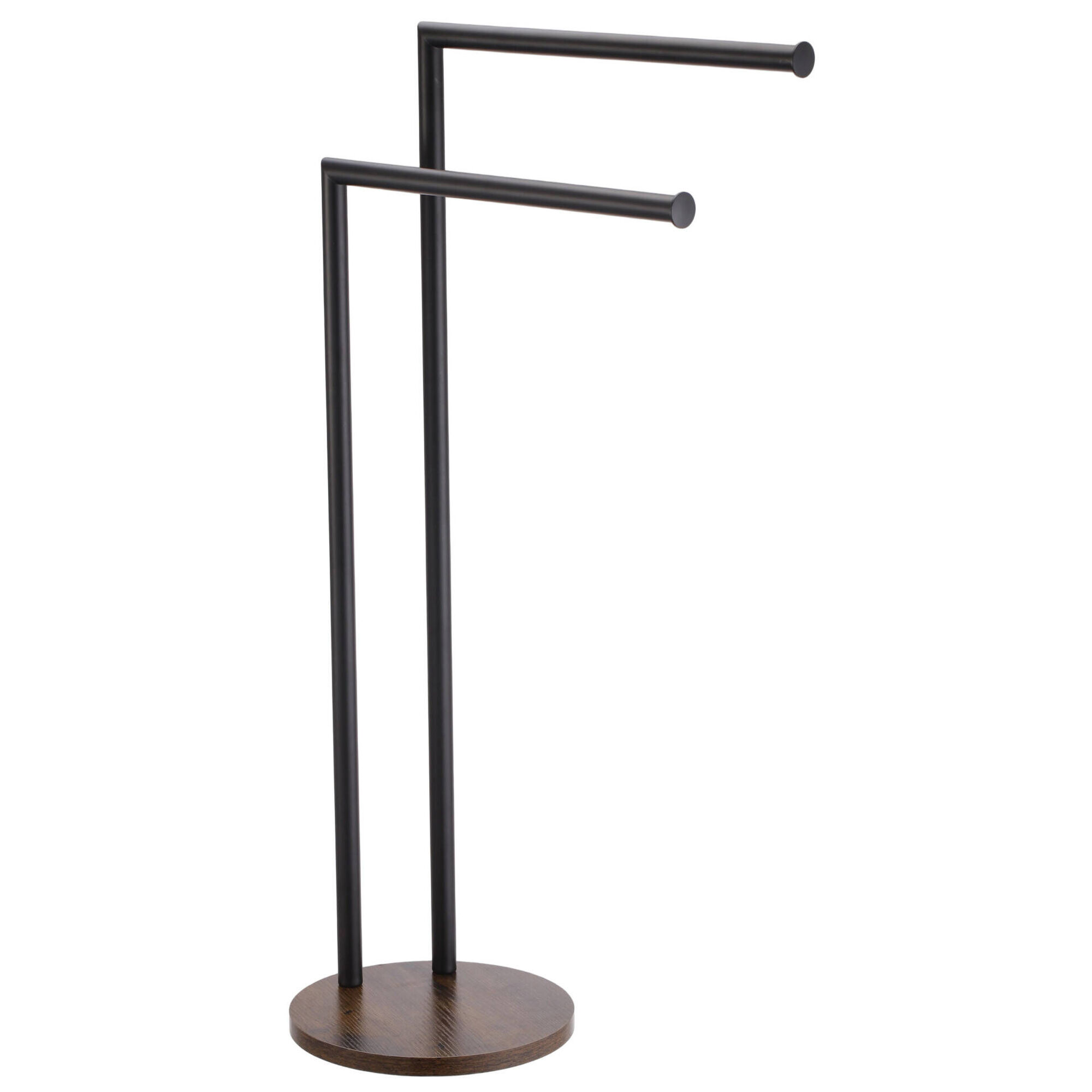Suporte de Toalhas Preto Kasa