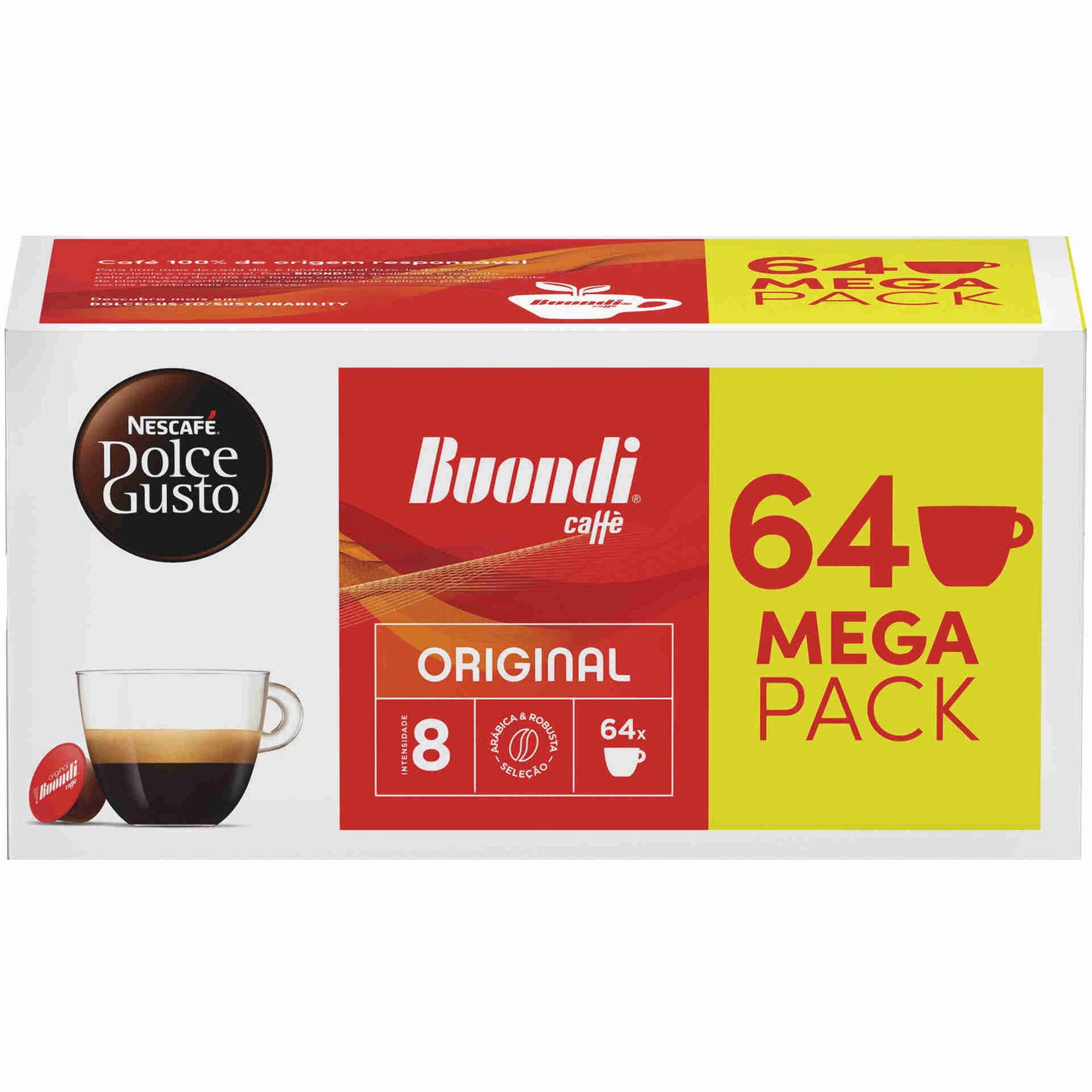 Cápsulas de Café Buondi Int 8