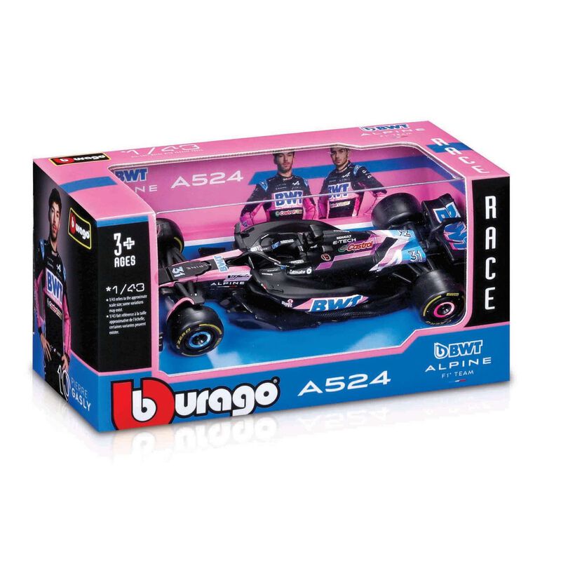 Bburago - Carro Fórmula 1 BWT Alpine